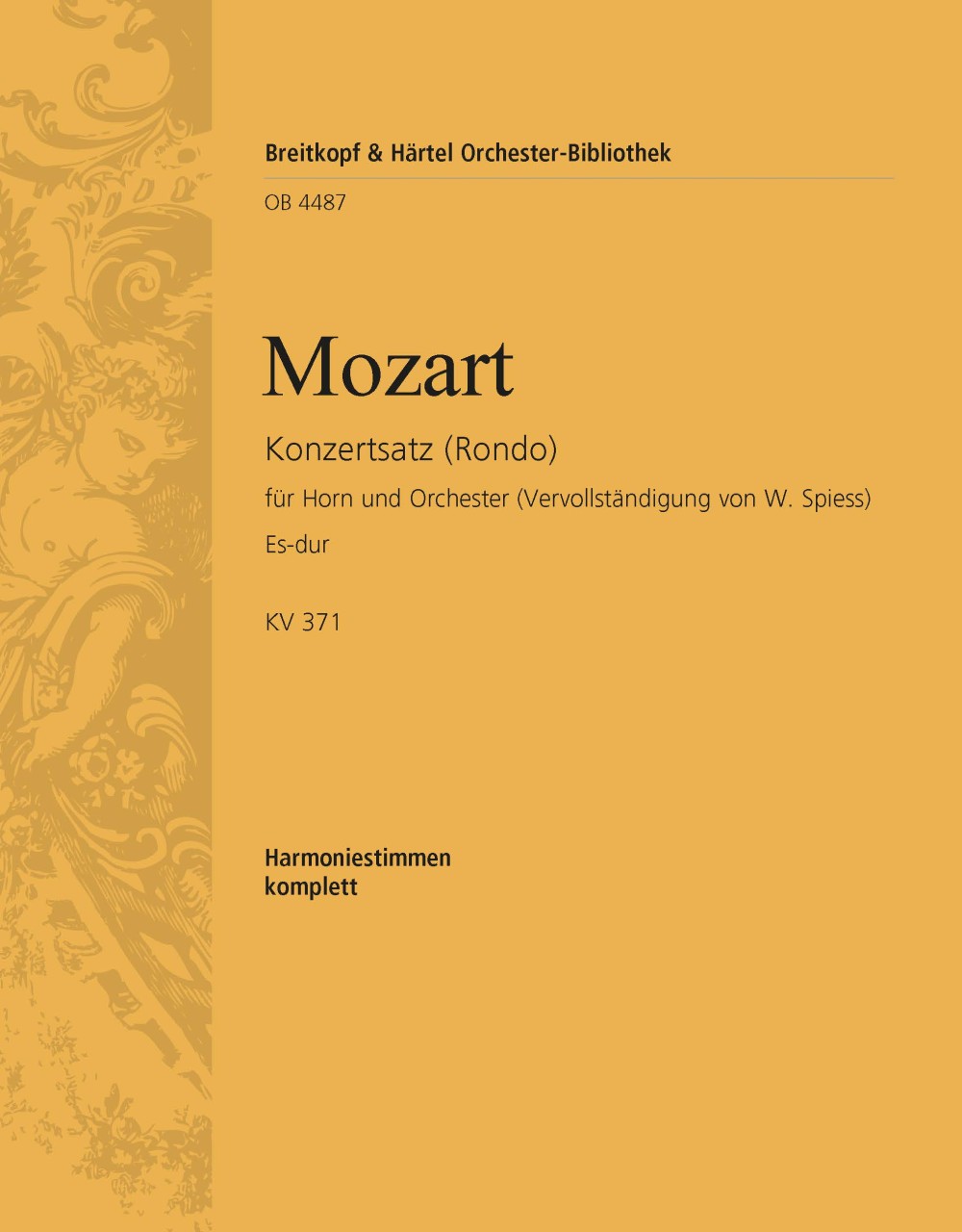 OB 4487-30 - Konzert-Rondo Es-dur KV 371 - Cover