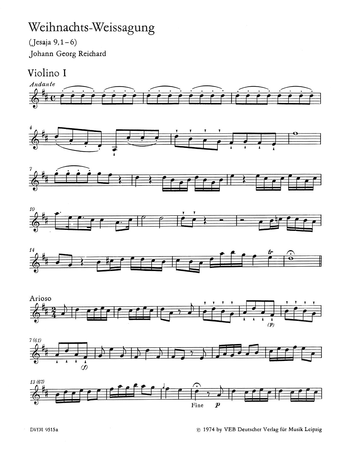 DV 9515a-15 - Christmas Prophecy - Cover