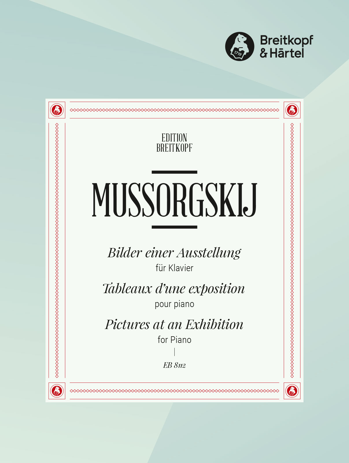 EB 8112D - Bilder einer Ausstellung - Cover