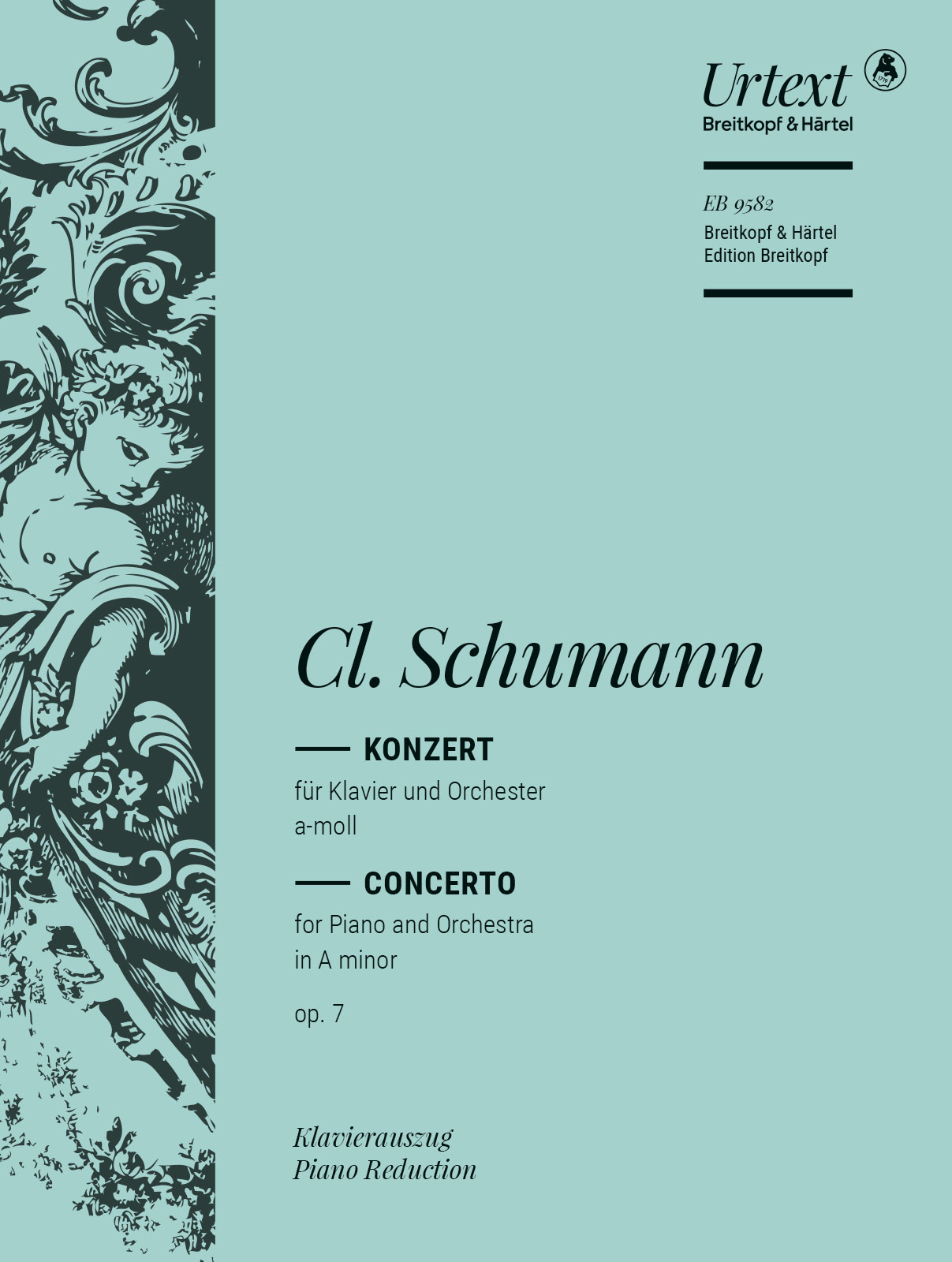 EB 9582D - Klavierkonzert a-moll op. 7 - Cover