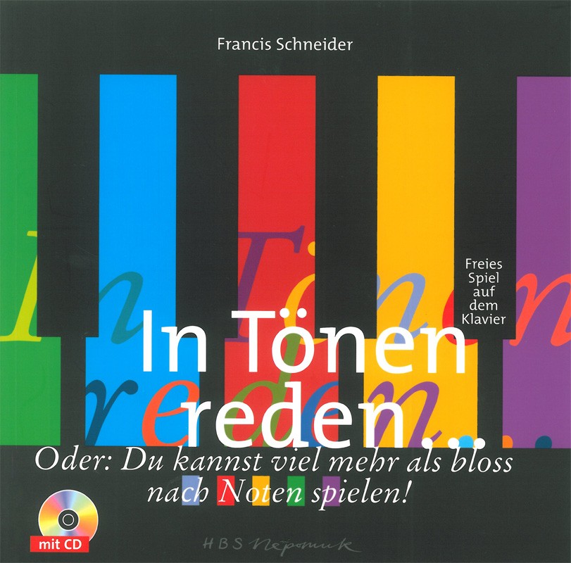 Francis Schneider - In Tönen reden - Cover