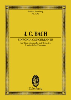 Johann Christian Bach - Sinfonia concertante F-dur - Cover