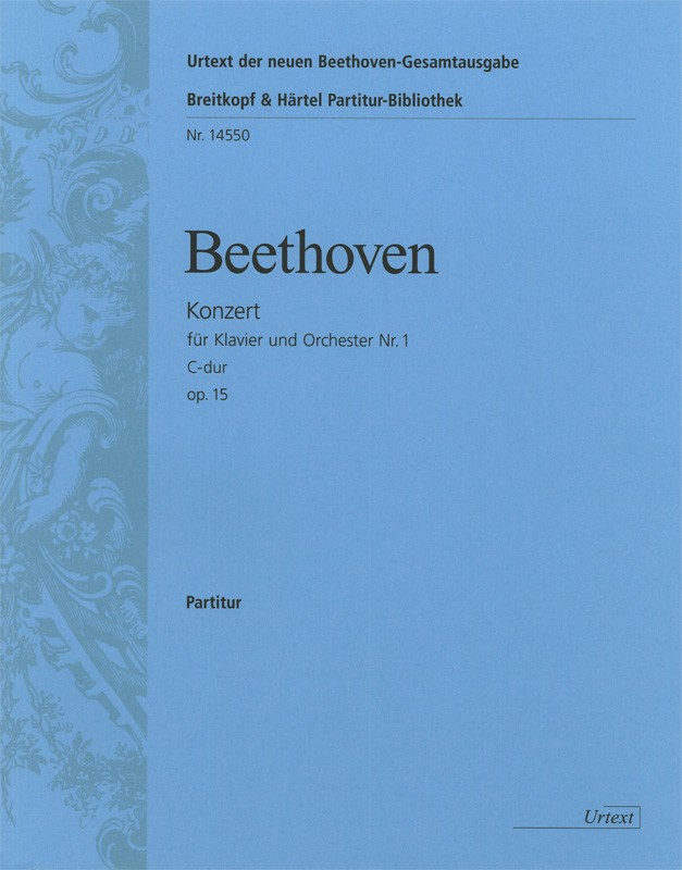 Ludwig van Beethoven - Piano Concerto No. 1 in C major Op. 15 - Cover