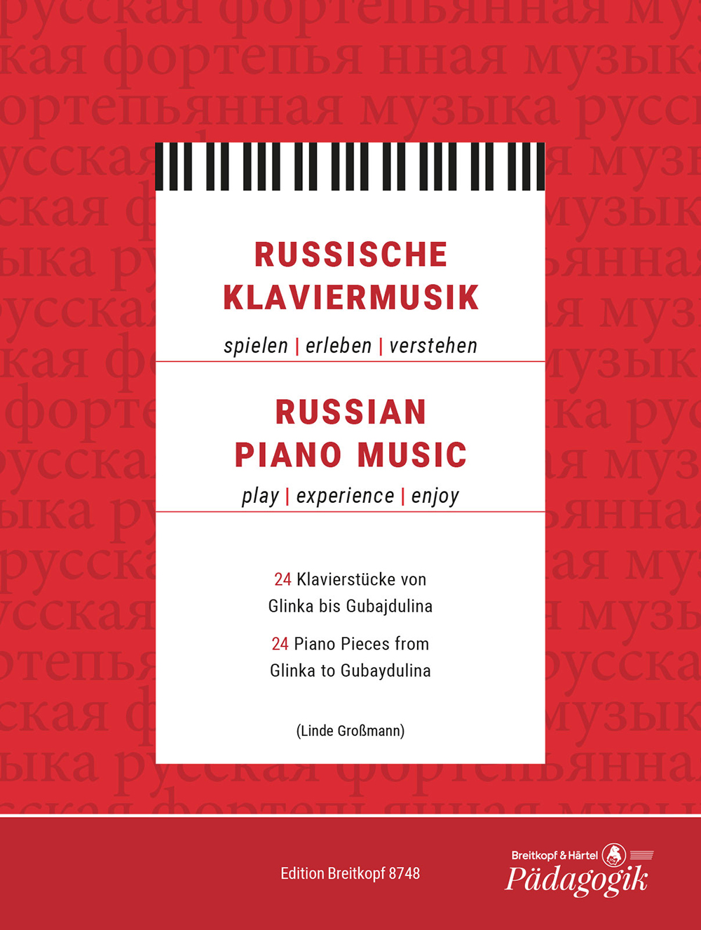 Russische Klaviermusik - Cover