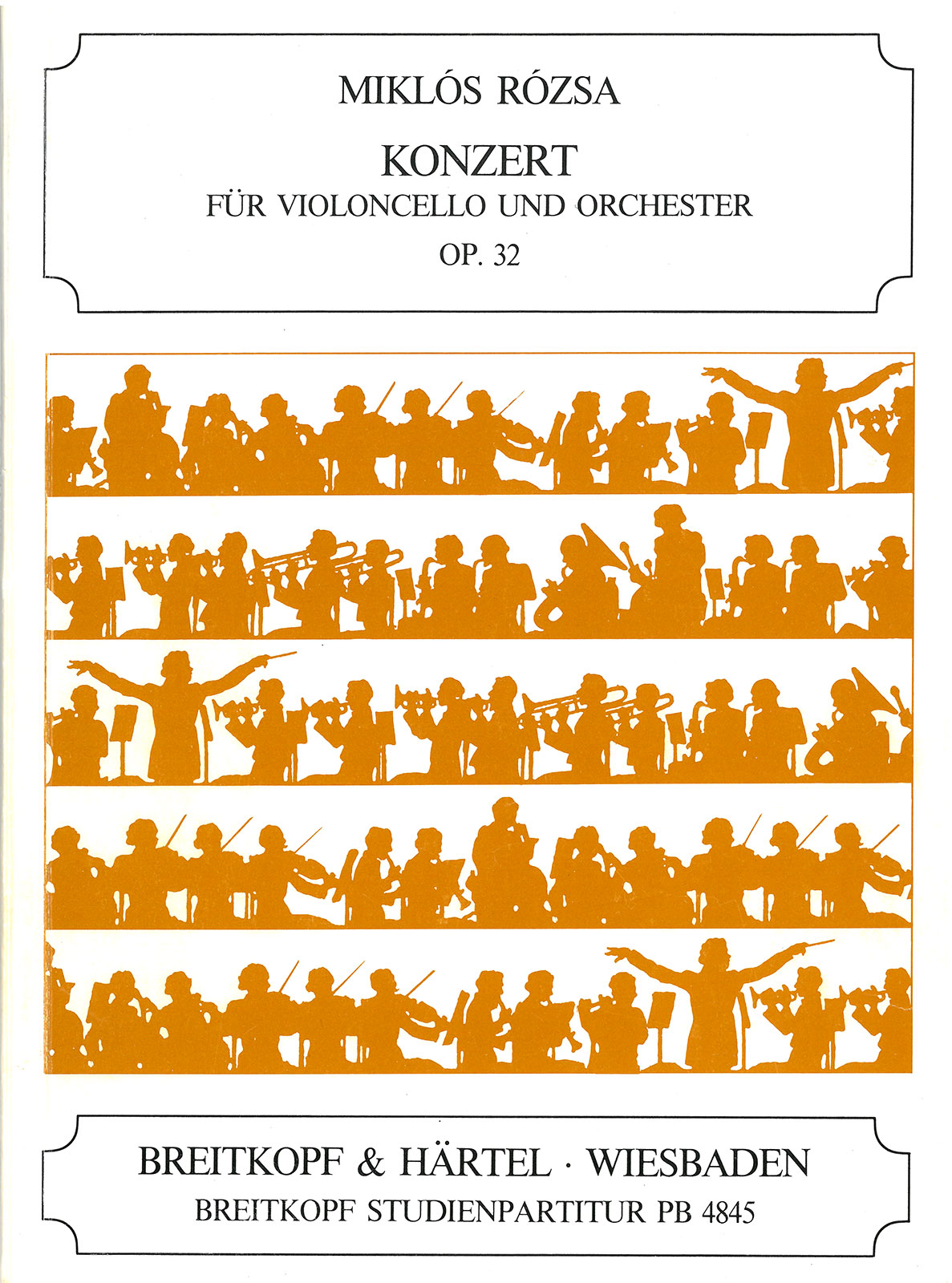 PB 4845 - Violoncellokonzert op. 32 - Cover