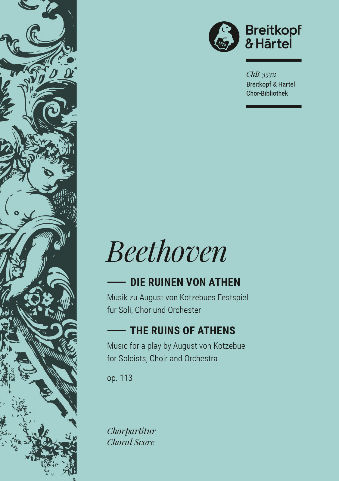 ChB 3572D - The Ruins of Athens Op. 113 - Cover