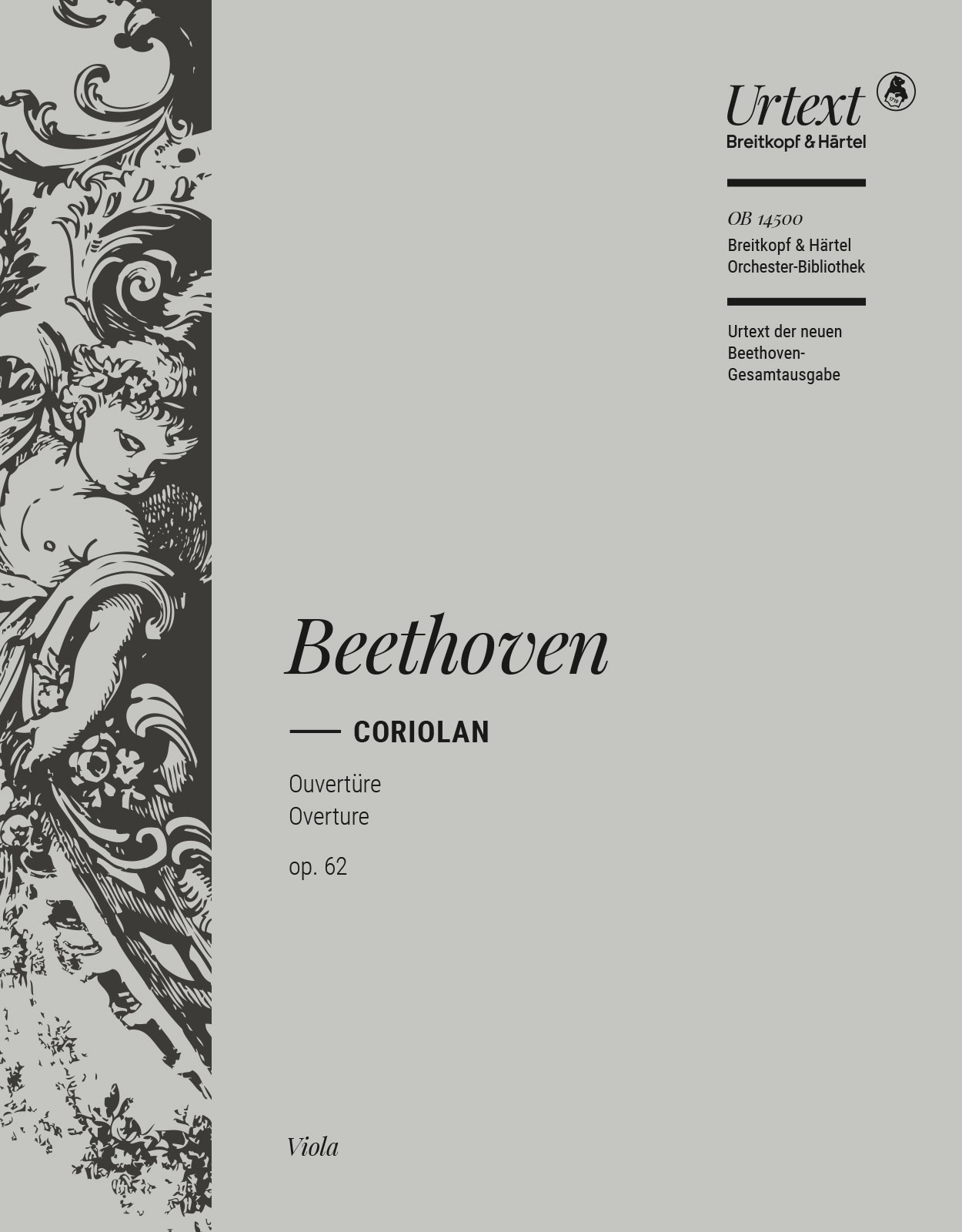 OB 14500-19 - Coriolan Op. 62 - Cover