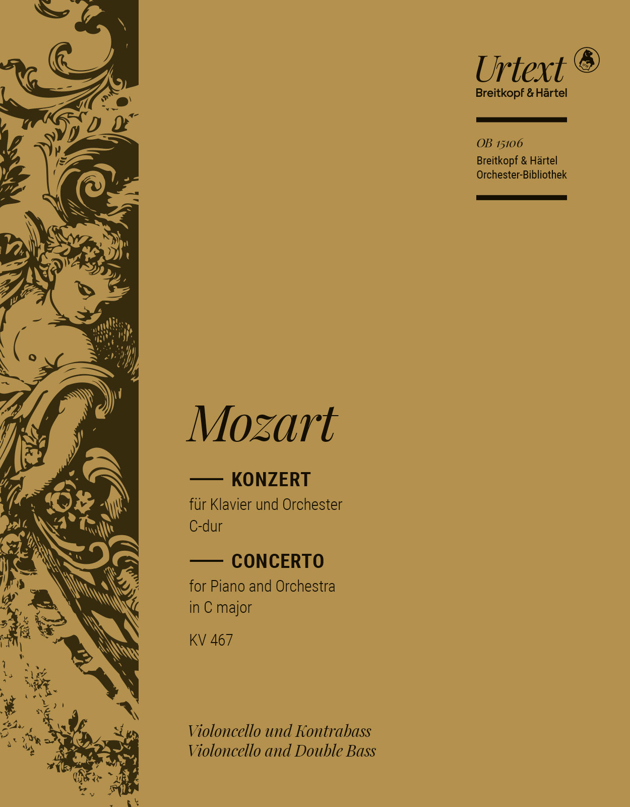 OB 15106-26 - Klavierkonzert [Nr. 21] C-dur KV 467 - Cover