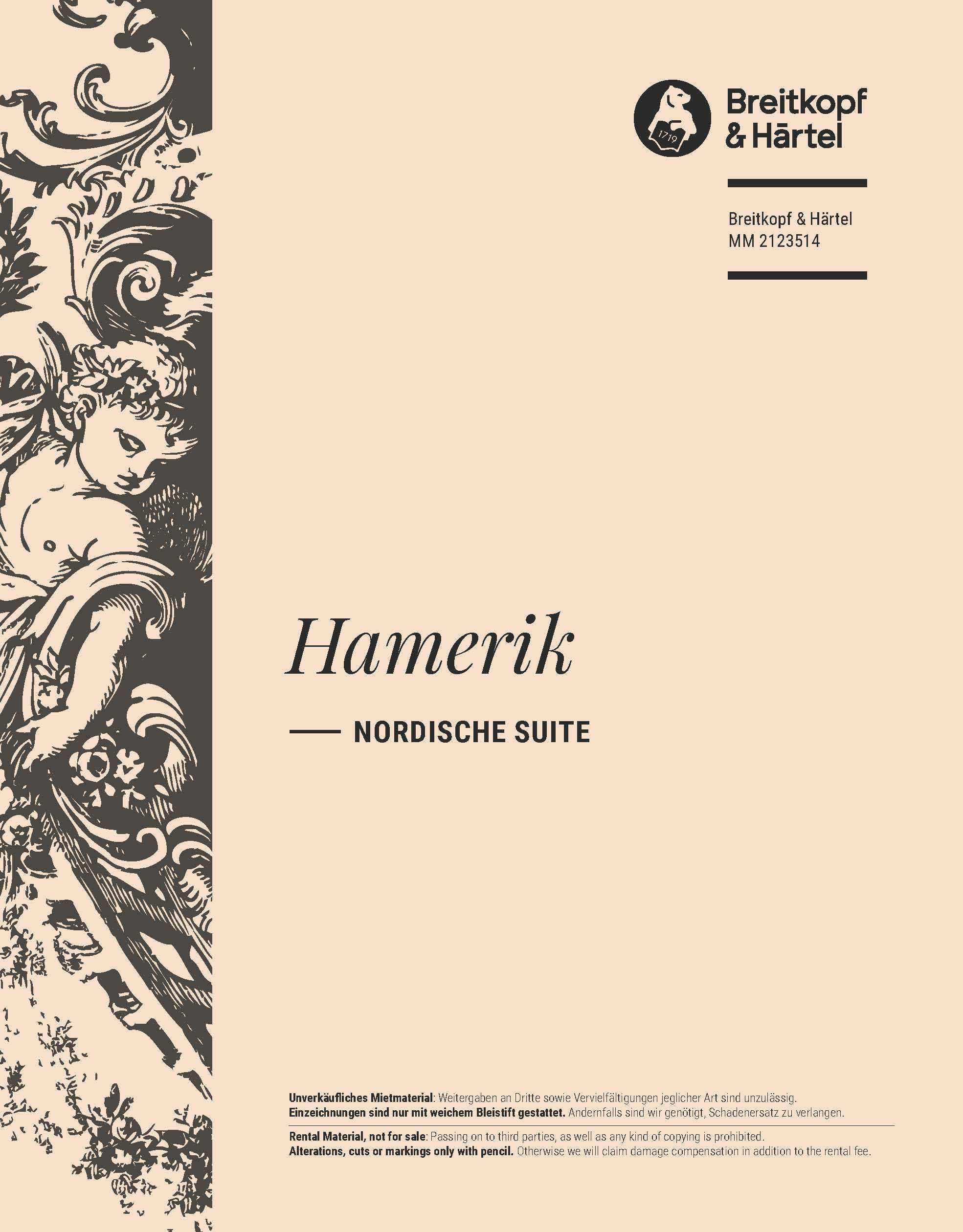 Asger Hamerik - Nordische Suite - Cover