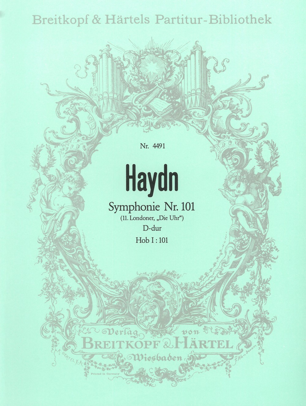 Joseph Haydn - Symphonie Nr. 101 D-Dur Hob I:101 - Cover