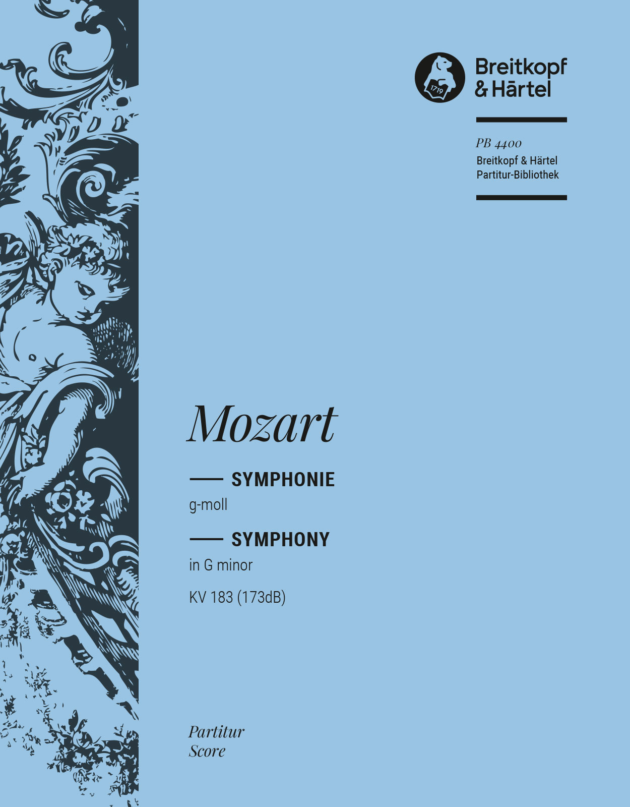 Wolfgang Amadeus Mozart - Symphonie [Nr. 25] g-moll KV 183 (173dB) - Cover