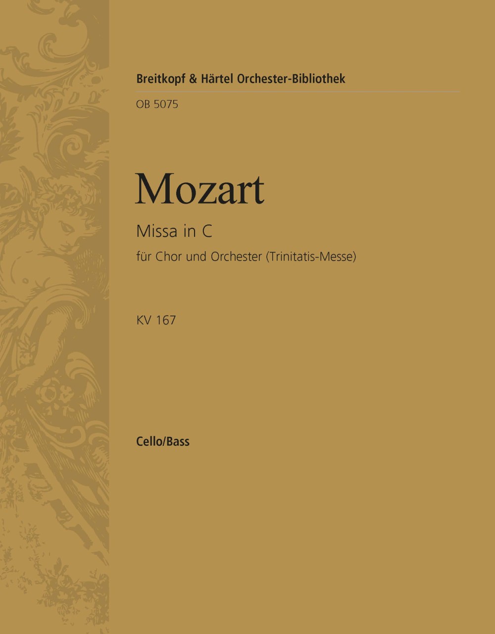 OB 5075-26 - Missa in C K. 167 - Cover