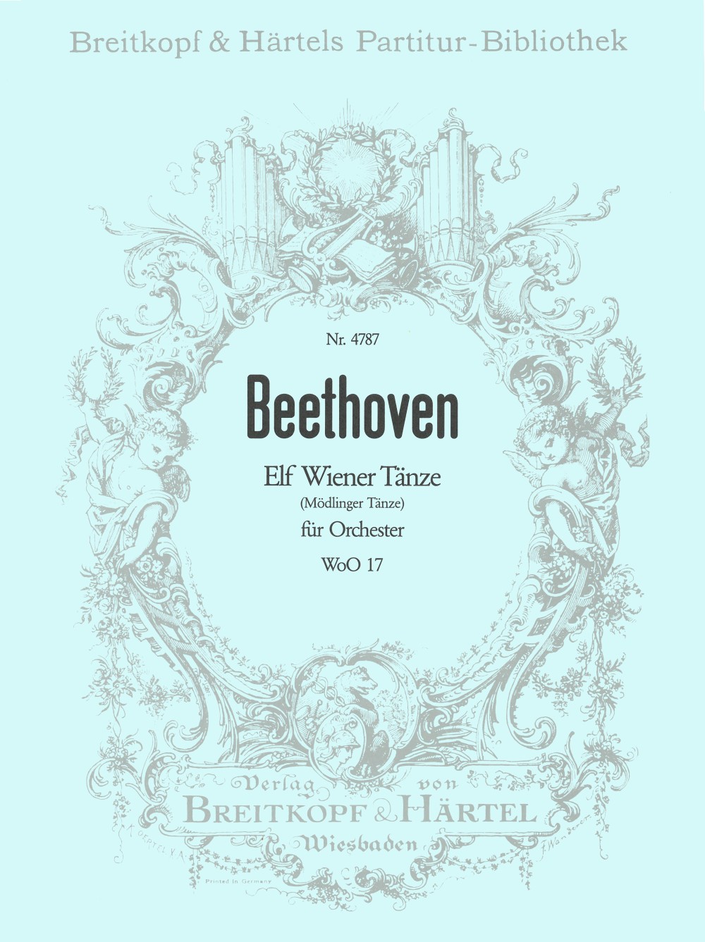 PB 4787 - 11 Viennese Dances WoO 17 - Cover