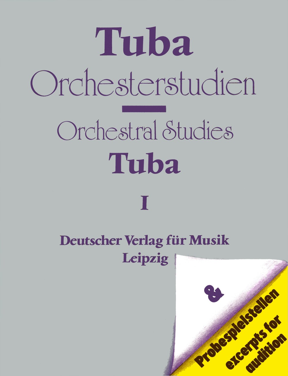 Orchesterstudien für Tuba - Cover