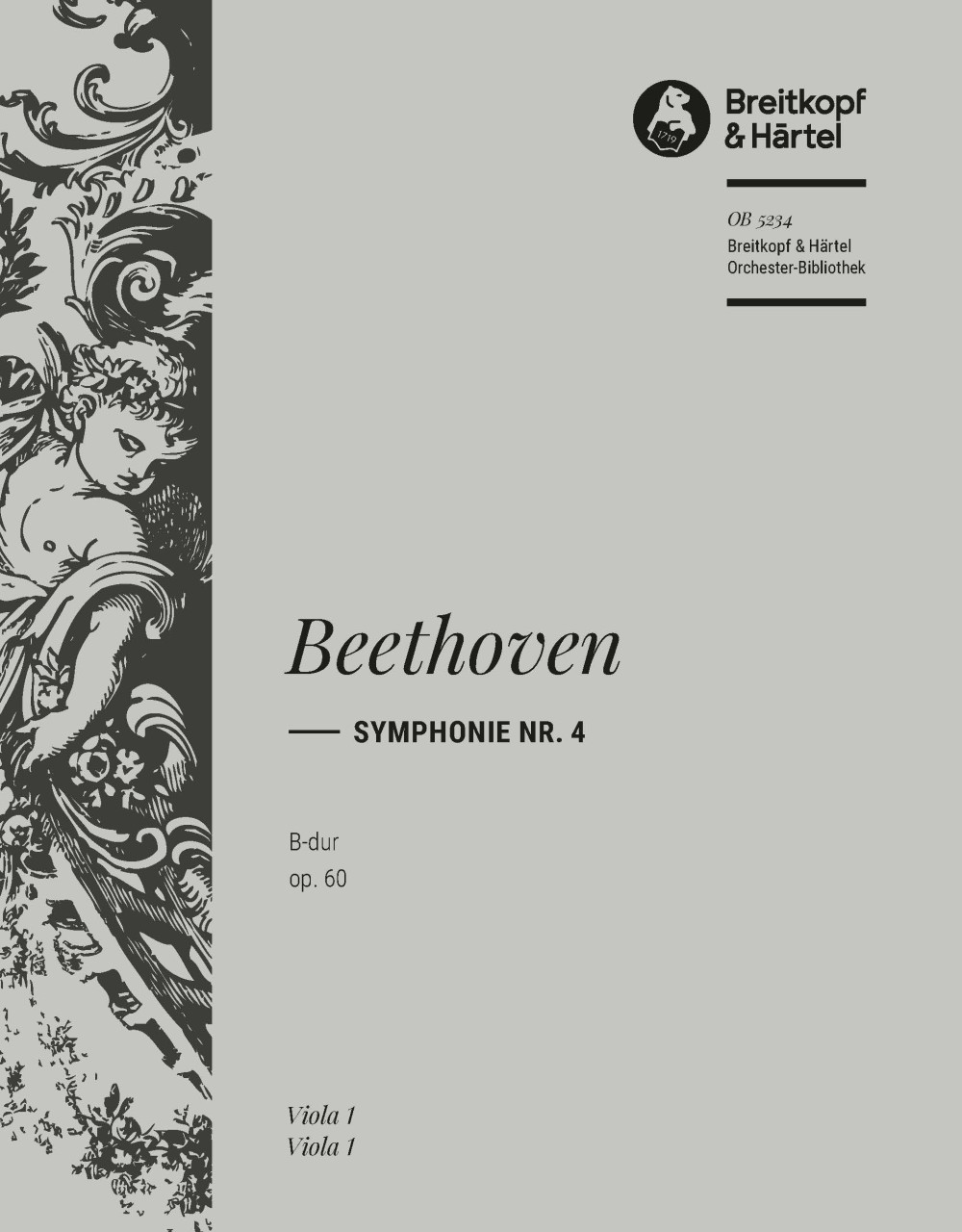 OB 5234-19 - Symphonie Nr. 4 B-dur op. 60 - Cover