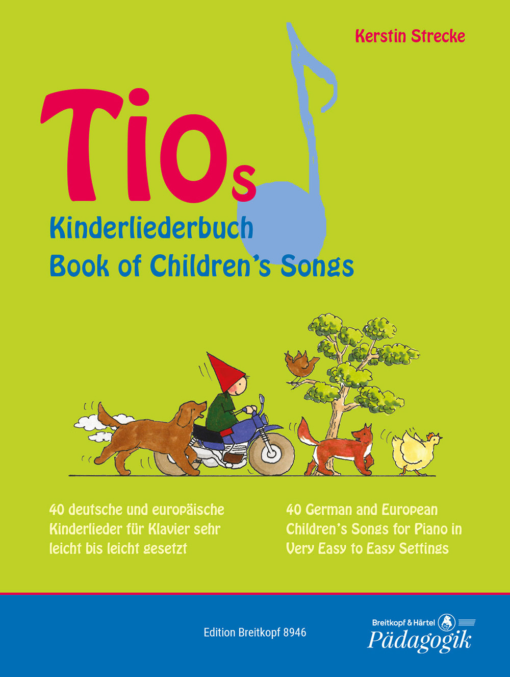 Kerstin Strecke - Tios Kinderliederbuch - Cover