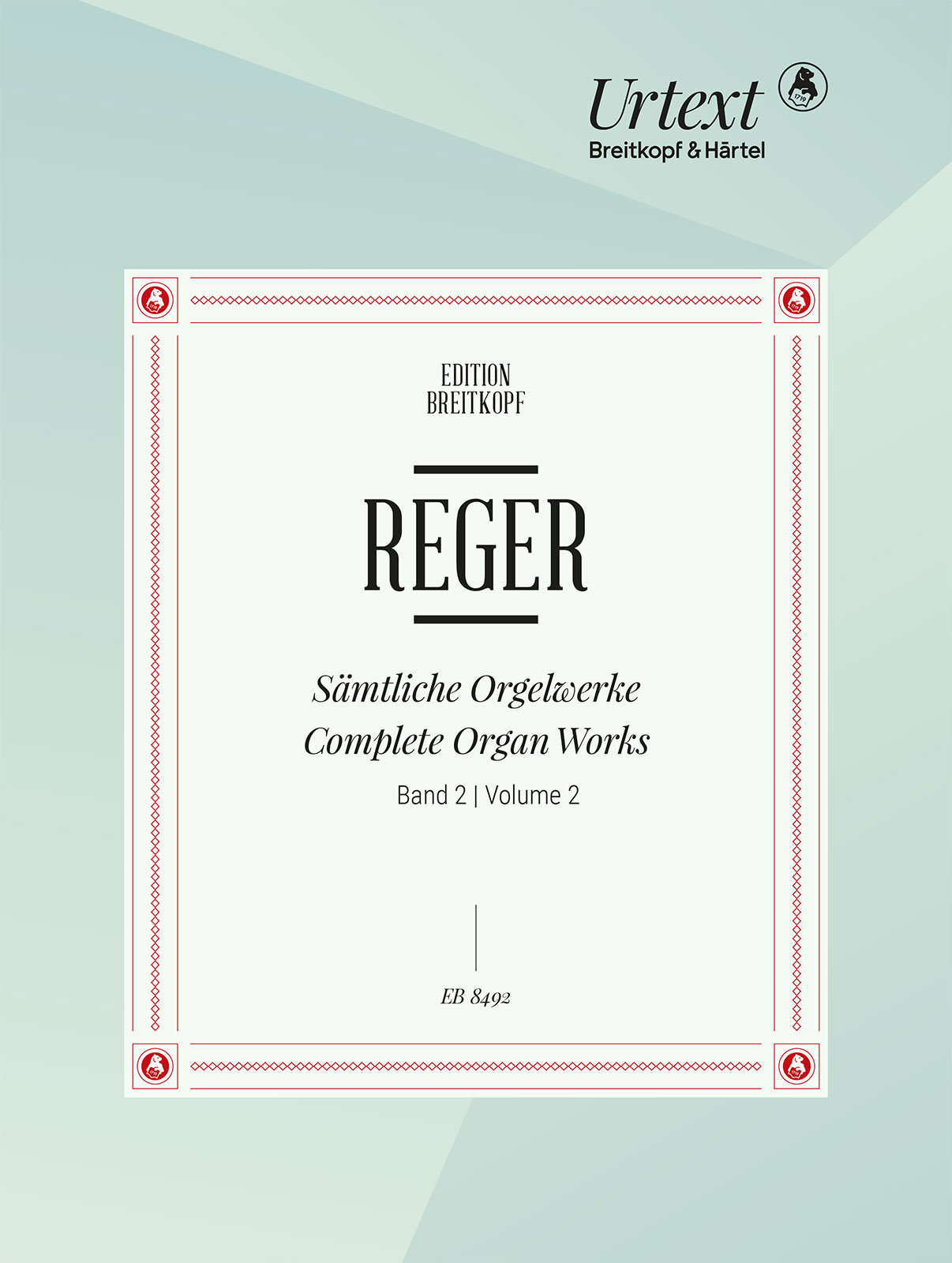 EB 8492 - Complete Organ Works - Cover