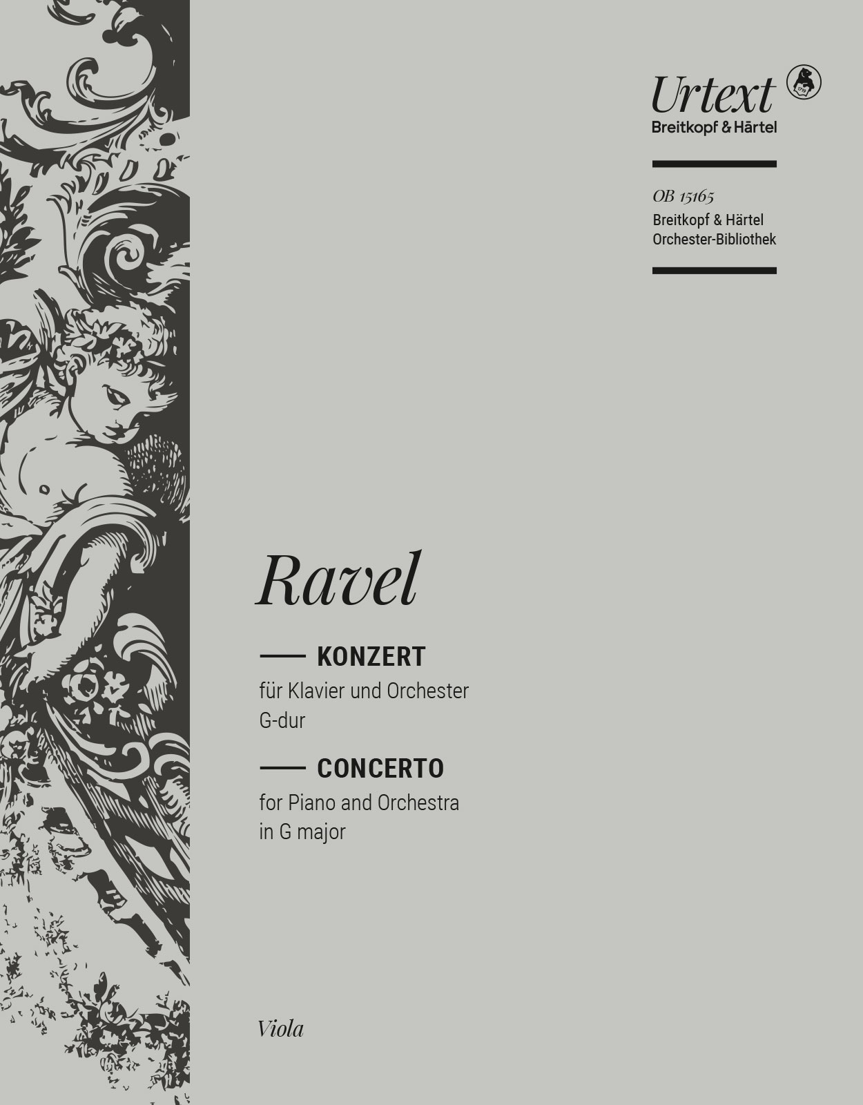 OB 15165-19 - Klavierkonzert G-dur - Cover