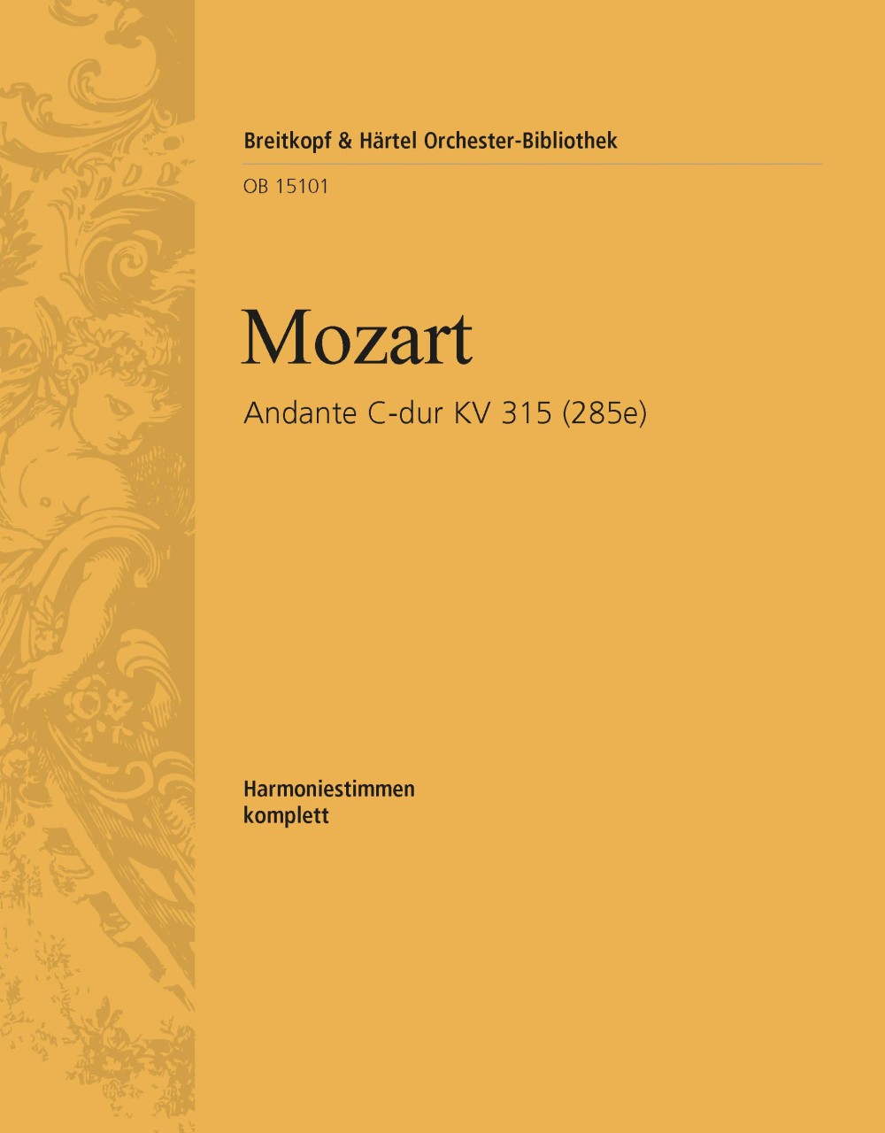 OB 15101-30 - Andante C-dur KV 315 (285e) - Cover