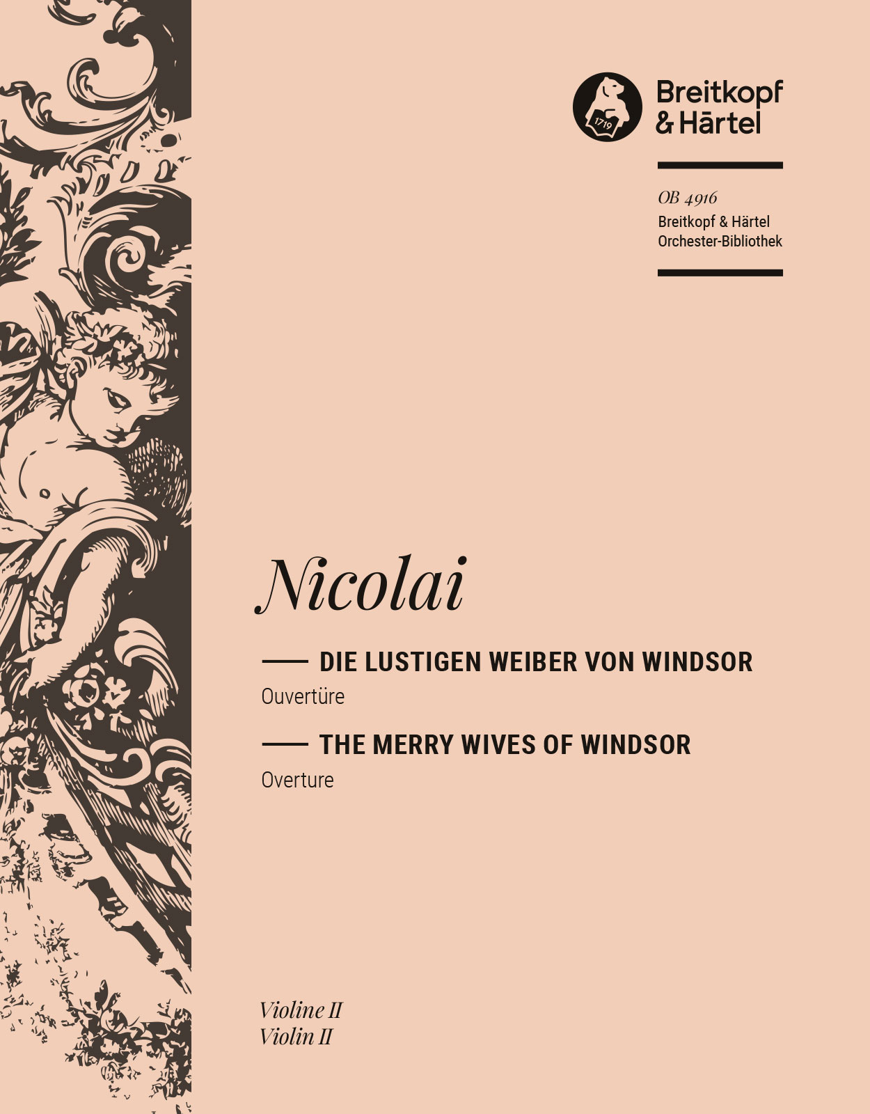 OB 4916-16 - Die lustigen Weiber von Windsor - Cover