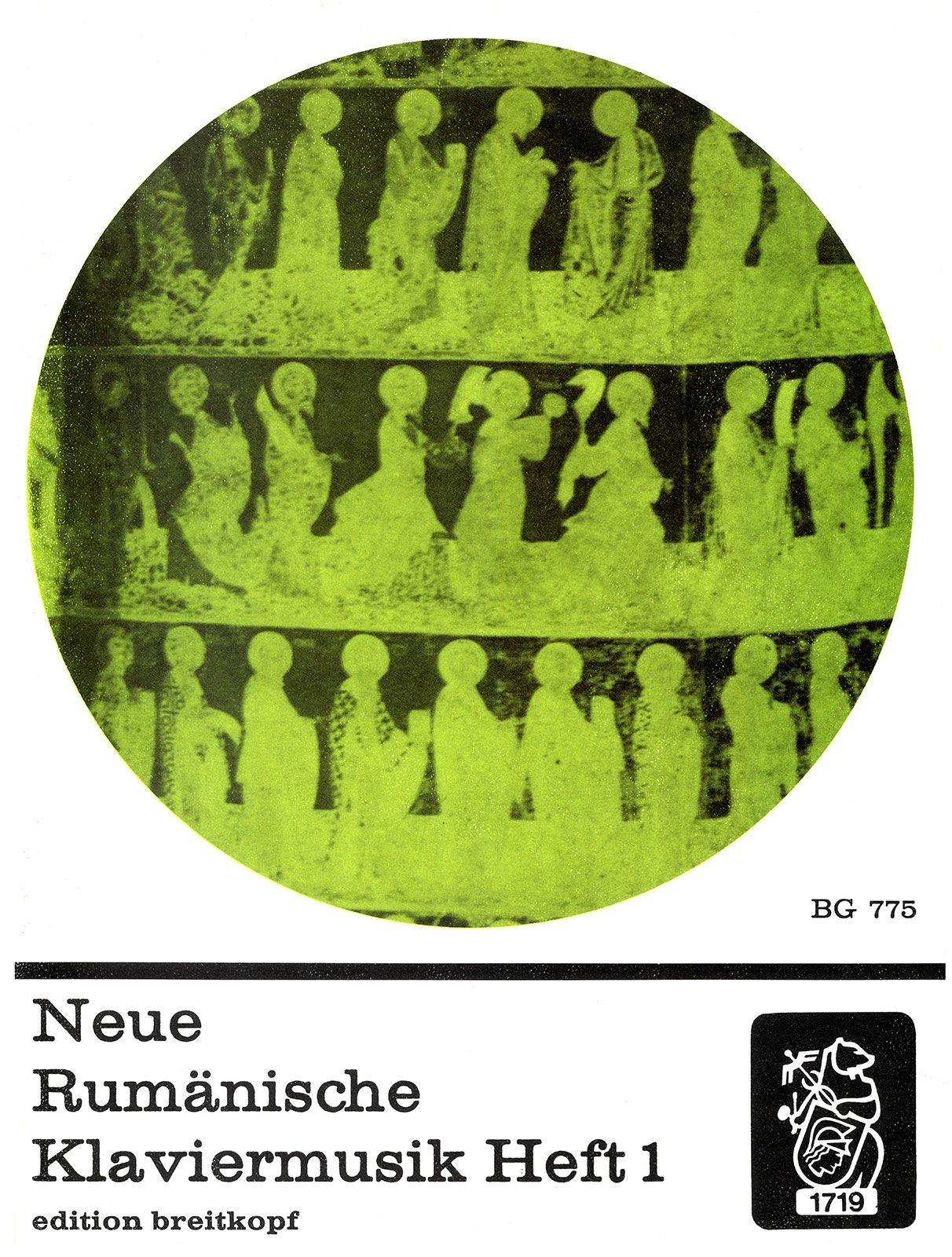BG 775 - Neue internationale Klaviermusik - Cover