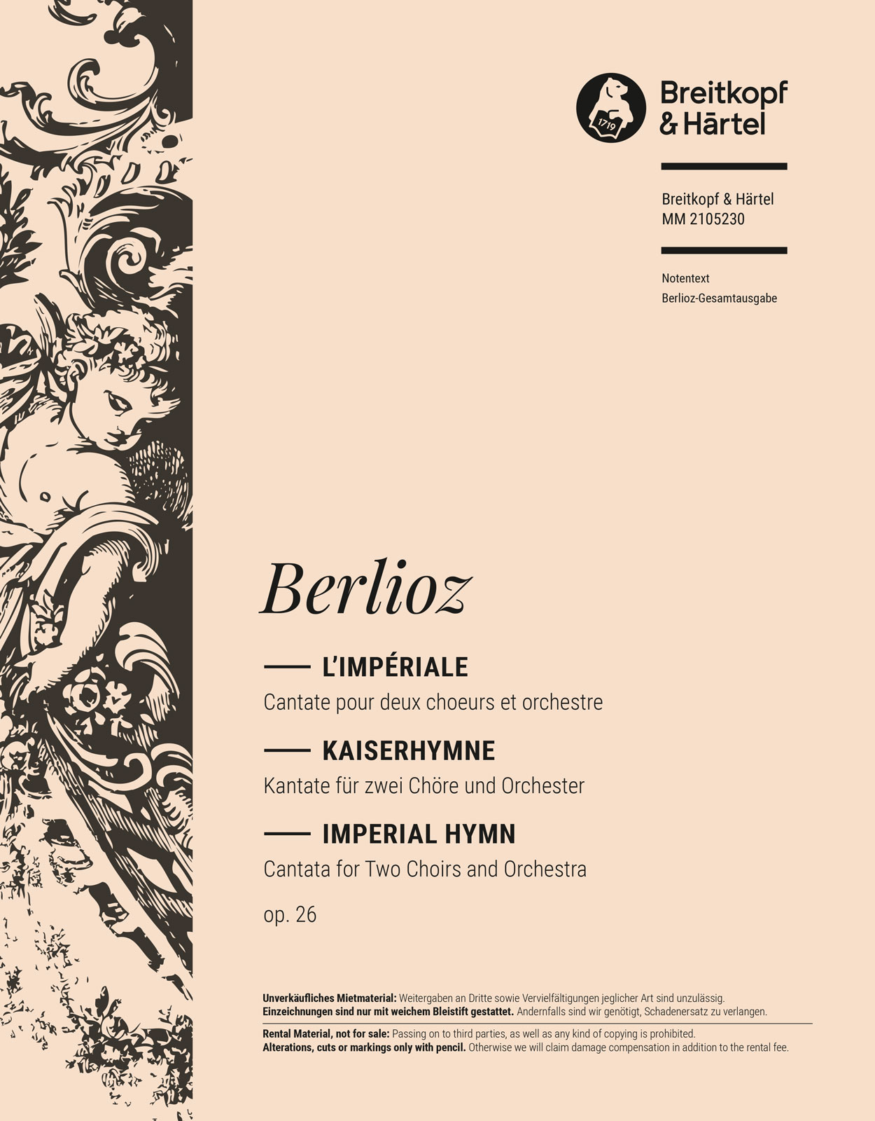 Hector Berlioz - L’Impériale op. 26 - Cover