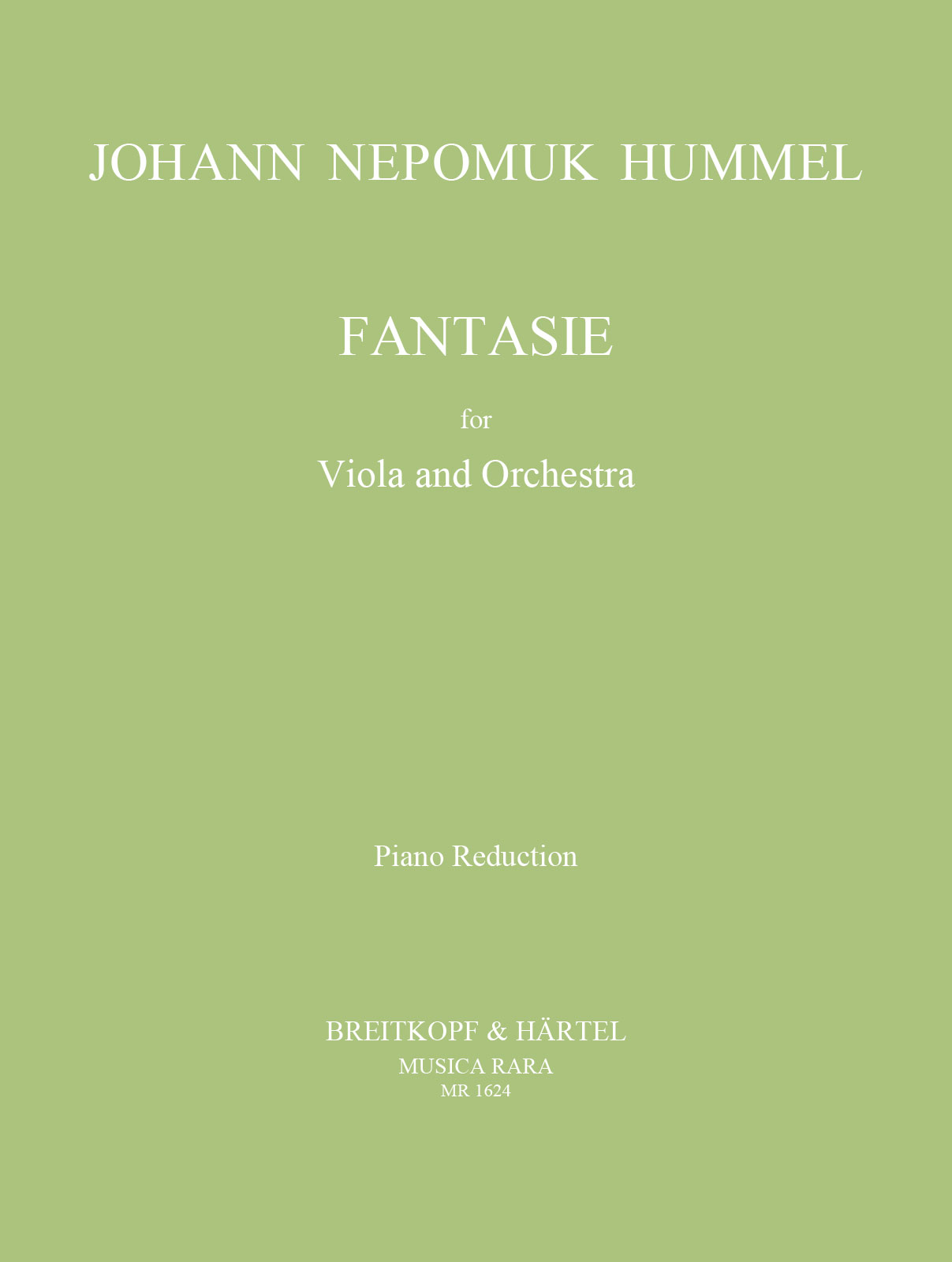 Johann Nepomuk Hummel - Fantasie g-moll - Cover