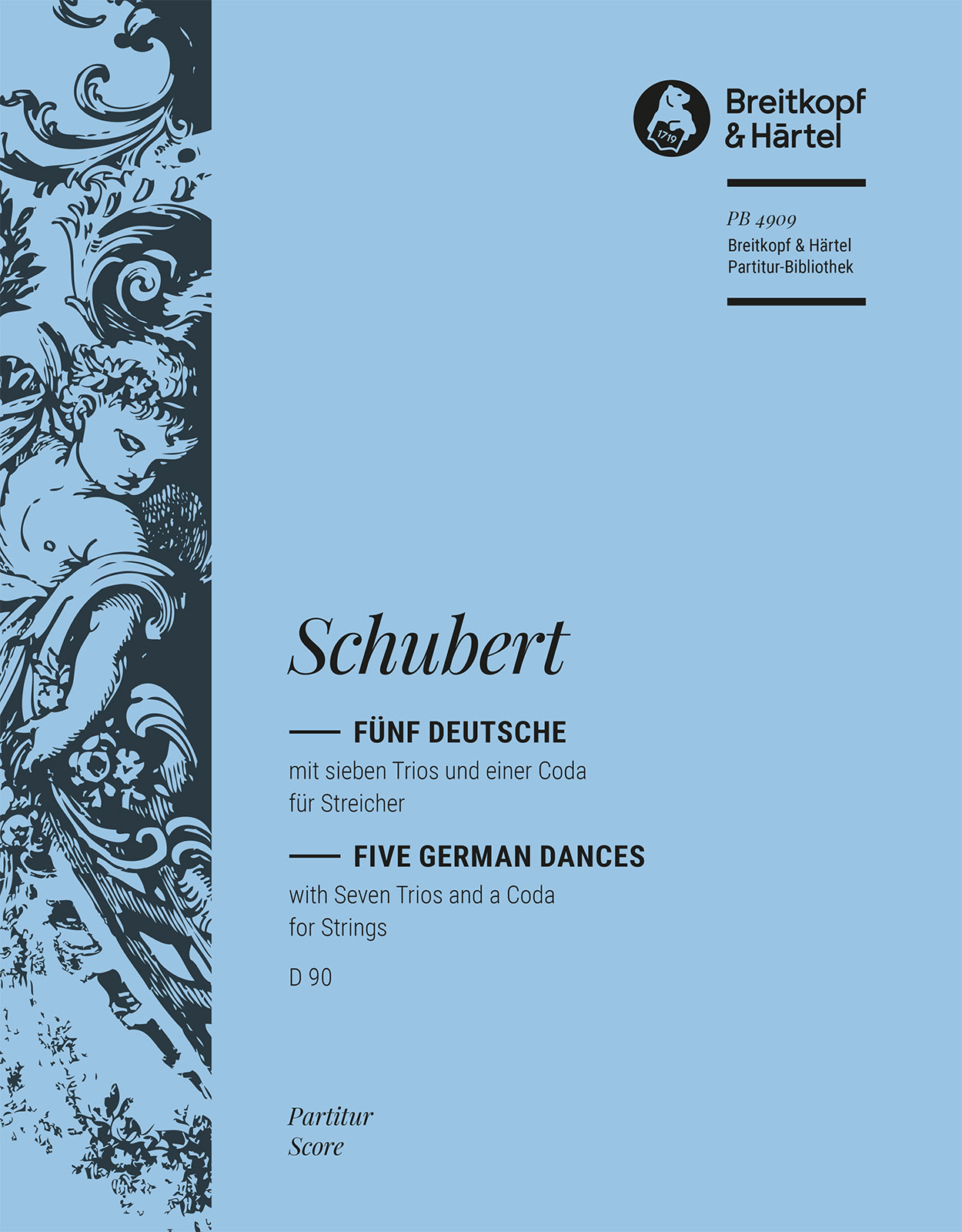 Franz Schubert - 5 German Dances with 7 Trios and a Coda D 90 - Cover