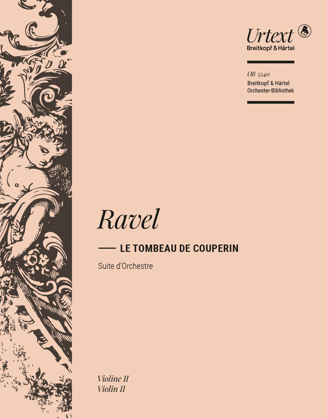 OB 5540-16 - Le Tombeau de Couperin - Cover