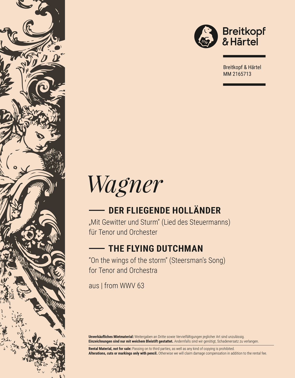 MM 2165713 - Der fliegende Holländer WWV 63 - Cover