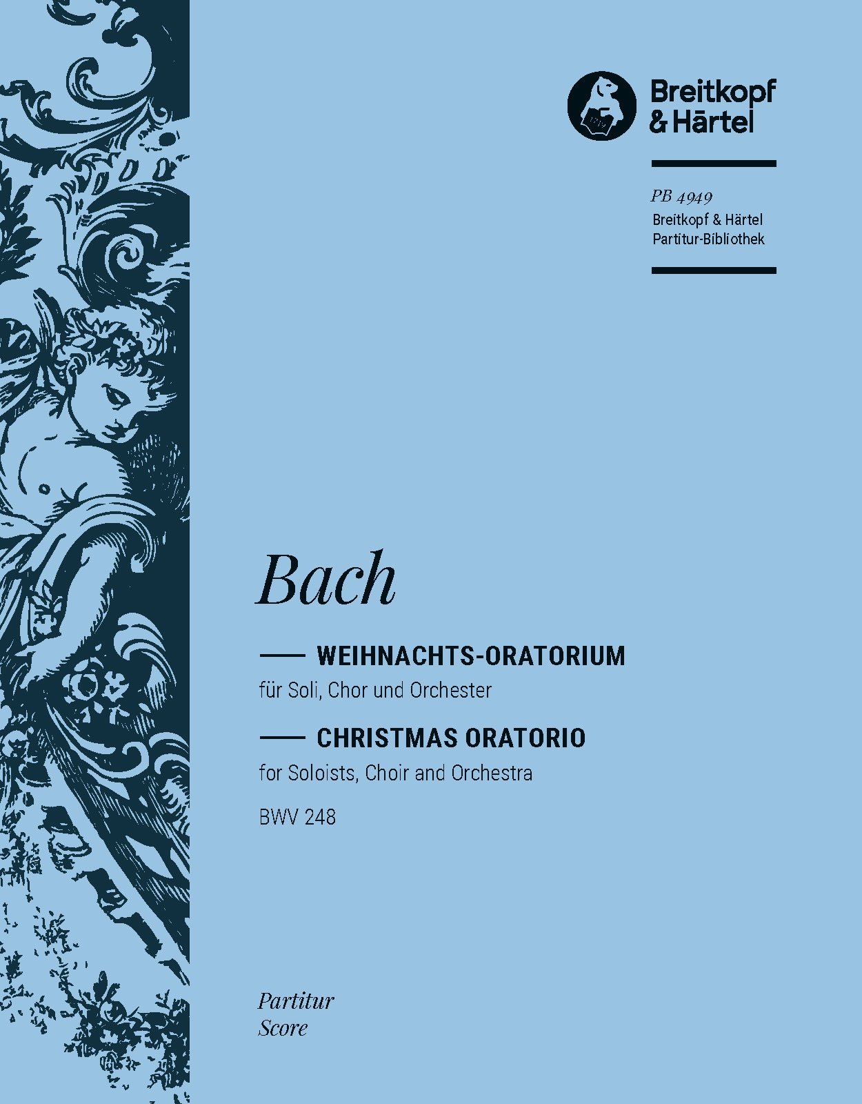 Johann Sebastian Bach - Weihnachts-Oratorium BWV 248 - Cover