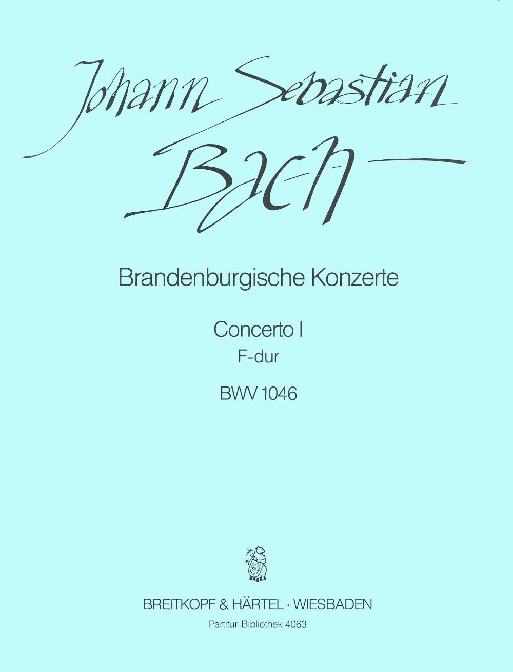 Johann Sebastian Bach - Brandenburg Concerto No. 1 in F major BWV 1046 - Cover