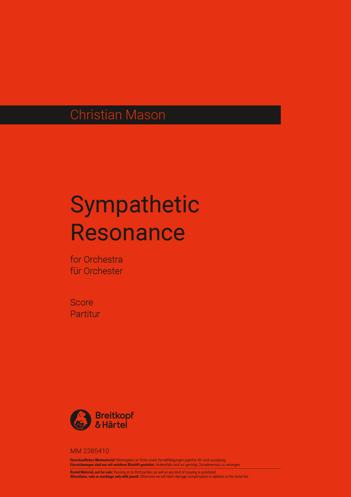 Christian Mason - Sympathetic Resonance - Cover