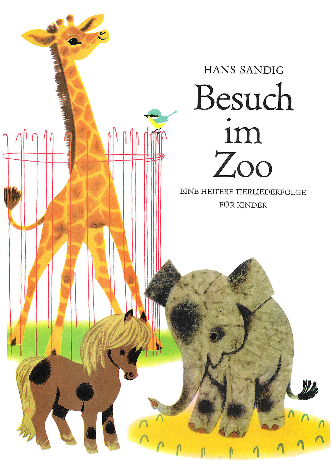 Hans Sandig - Besuch im Zoo - Cover