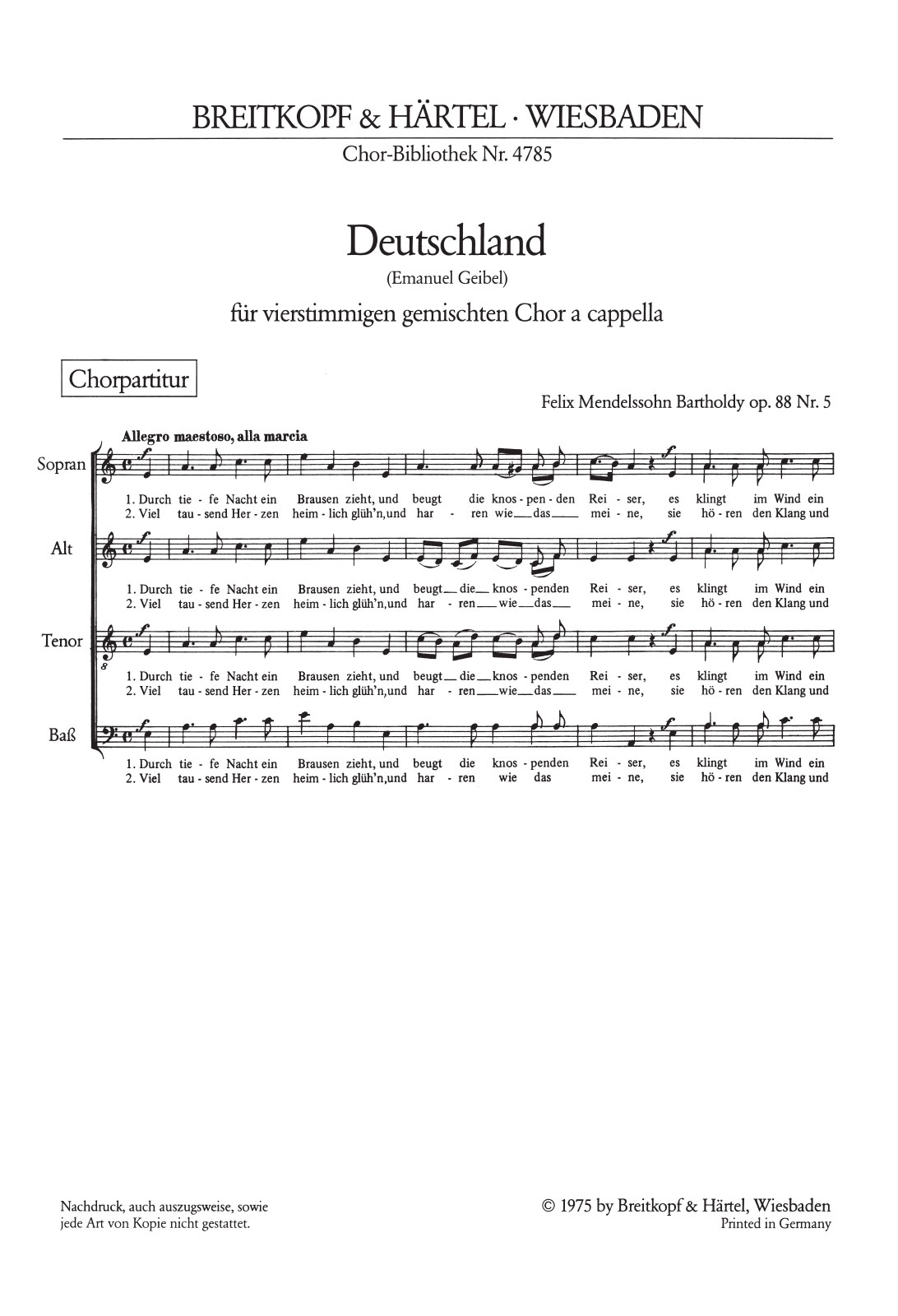 ChB 4785 - 6 Lieder [Op. 88] - Cover