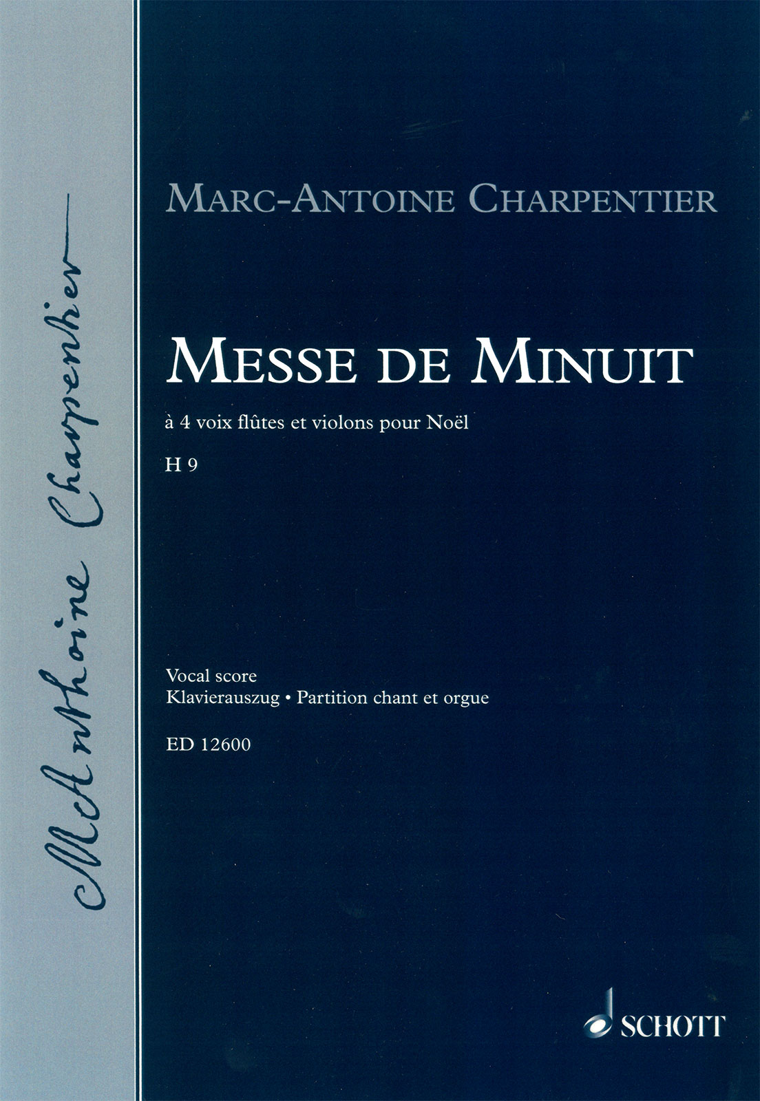 ED 12600 - Messe de Minuit H 9 - Cover