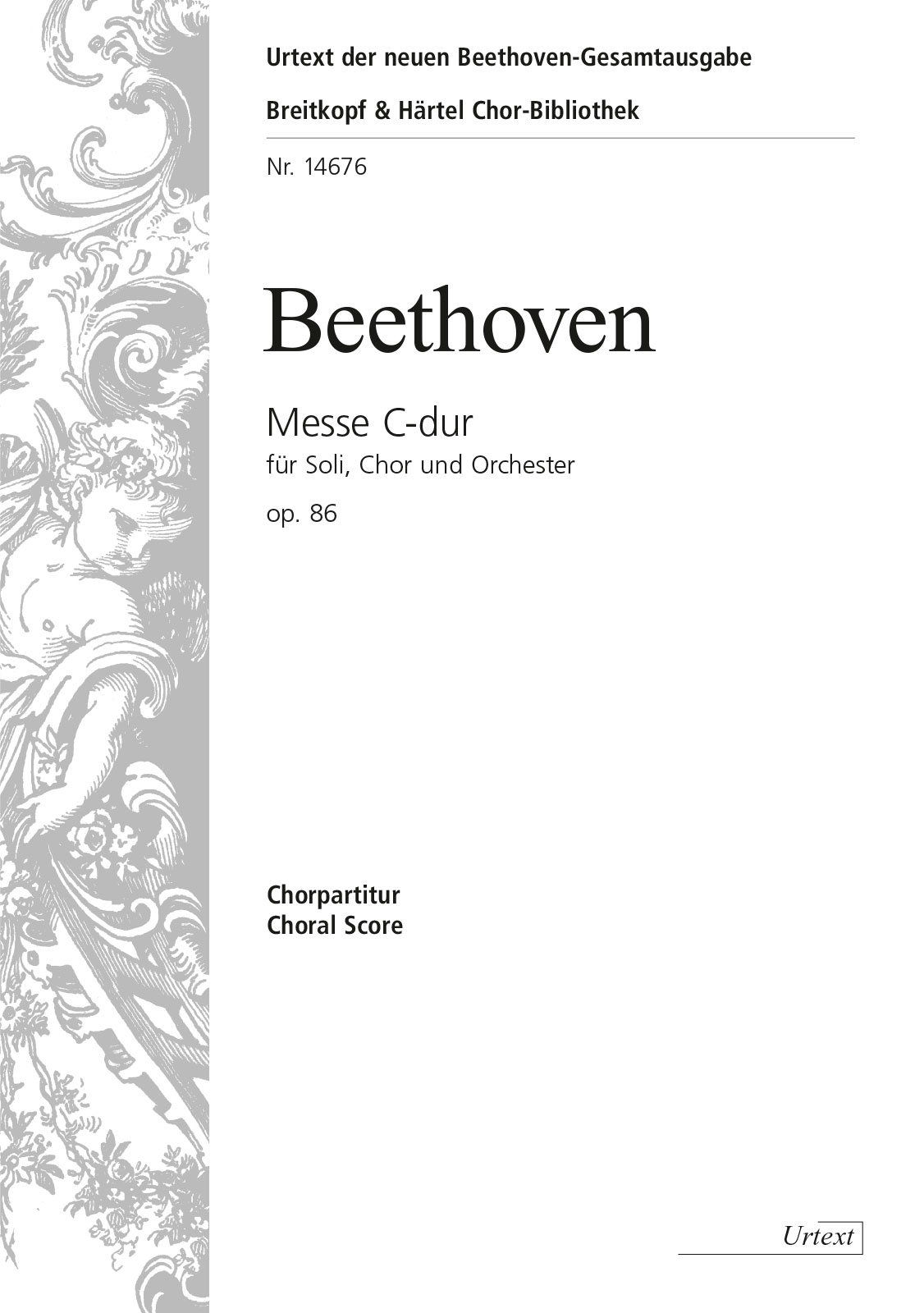 ChB 14676 - Messe C-dur op. 86 - Cover