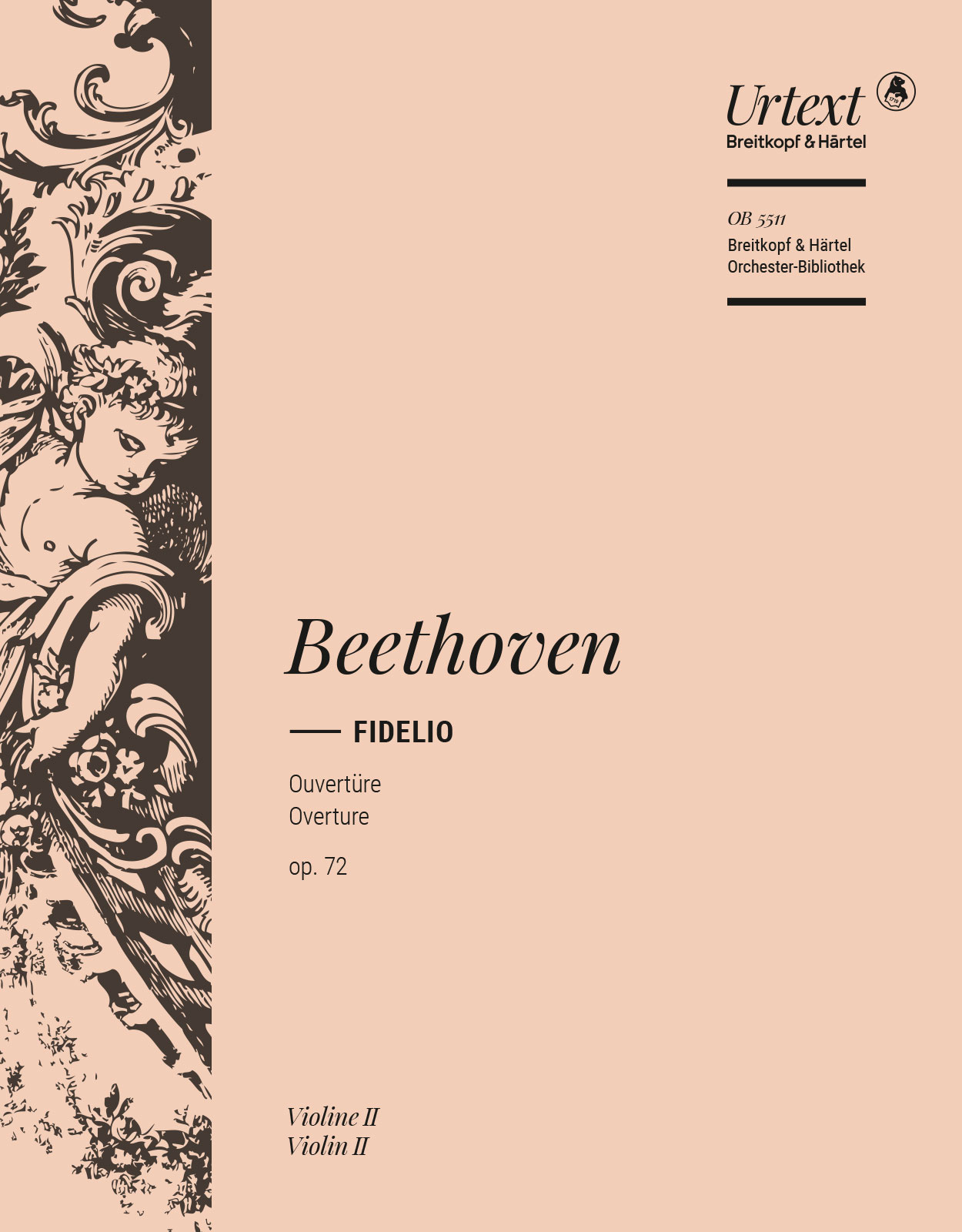 OB 5511-16 - Fidelio Op. 72 - Cover