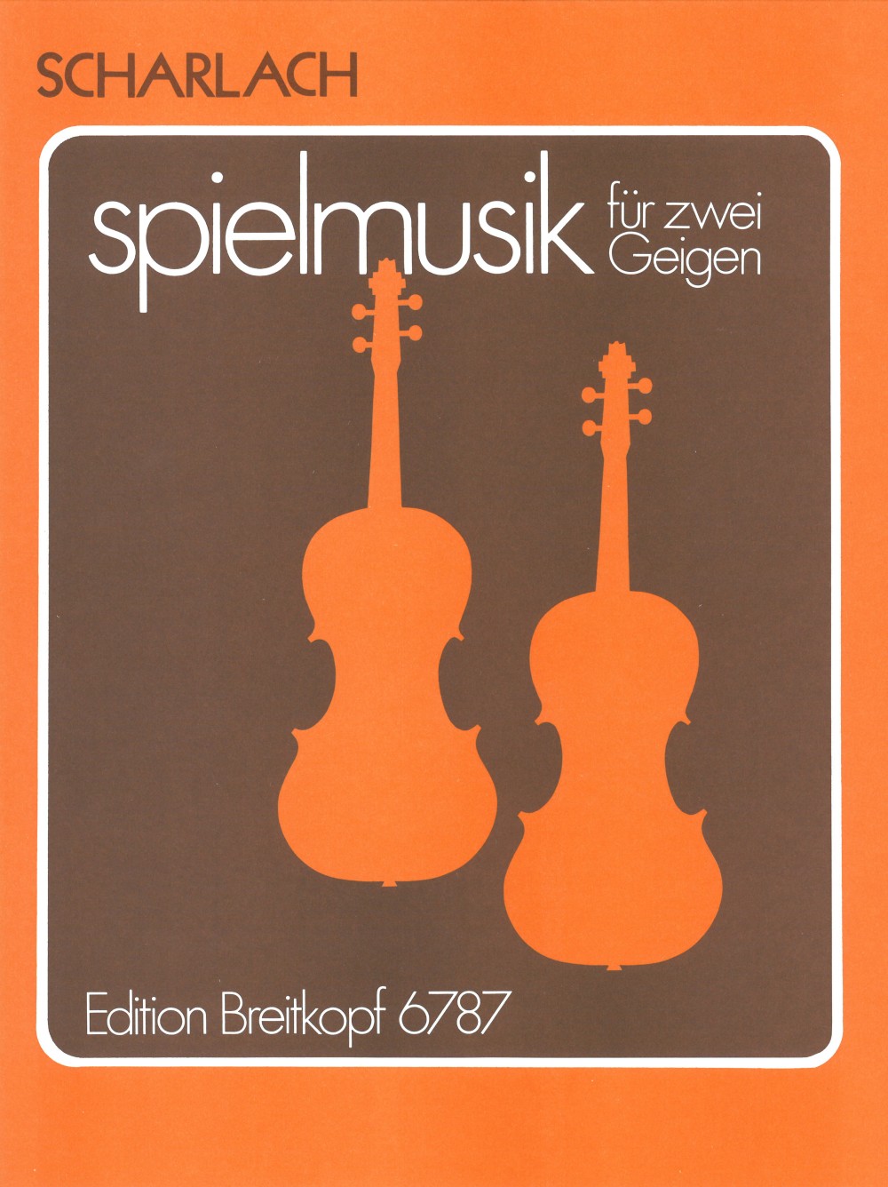 EB 6787 - Geigenschule - Cover