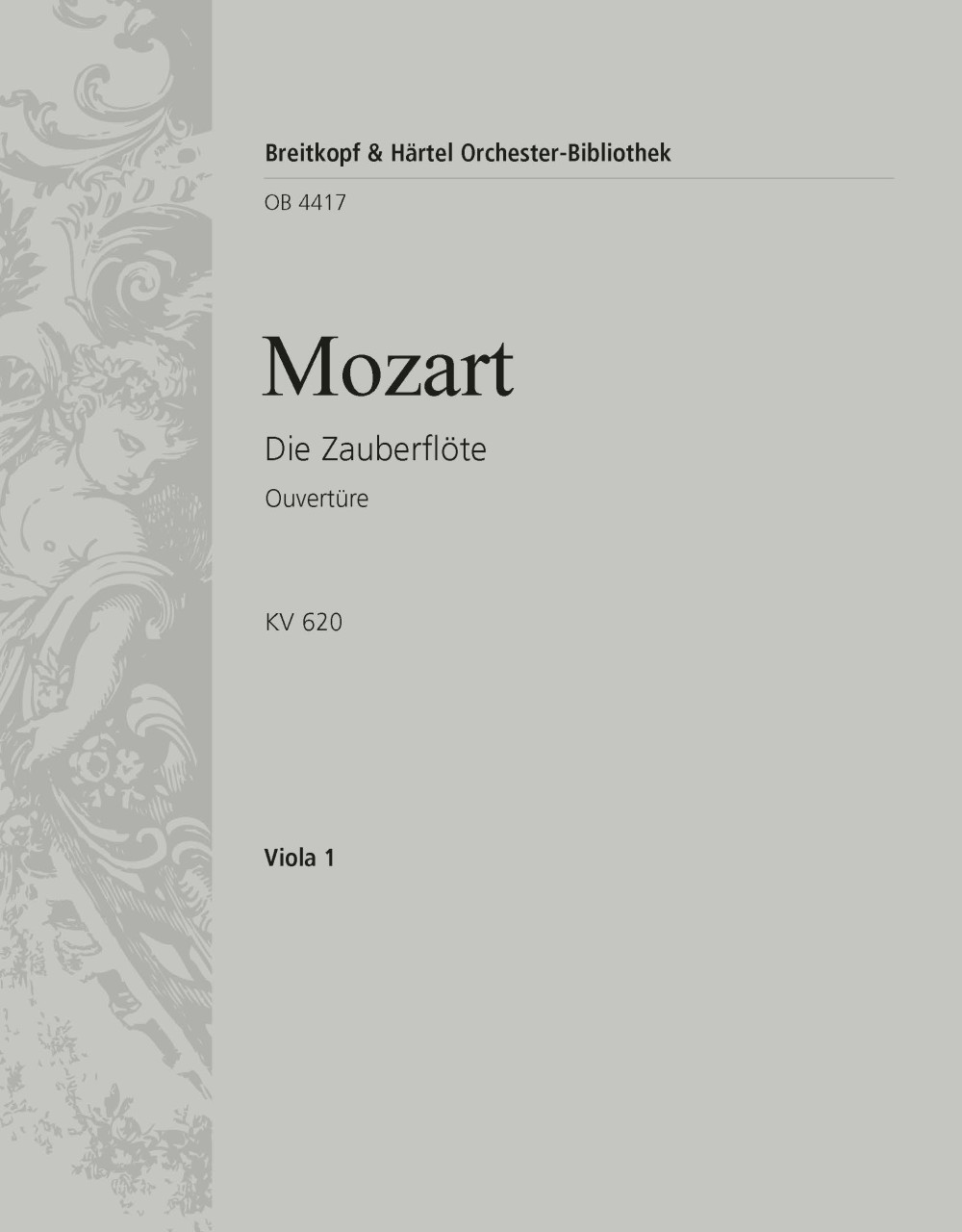 OB 4417-19 - The Magic Flute K. 620 - Cover