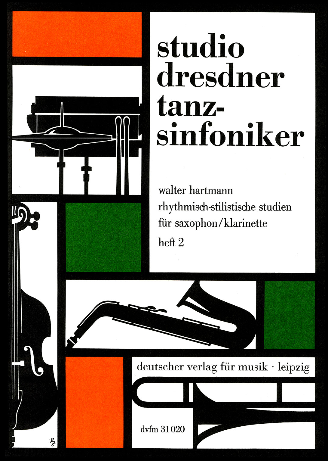 Walter Hartmann - Rhythmisch-stilistische Studien für Saxophon/Klarinette - Cover
