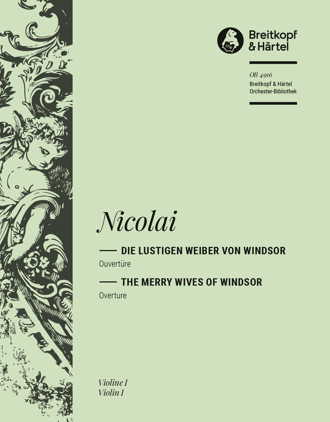 OB 4916-15 - Die lustigen Weiber von Windsor - Cover