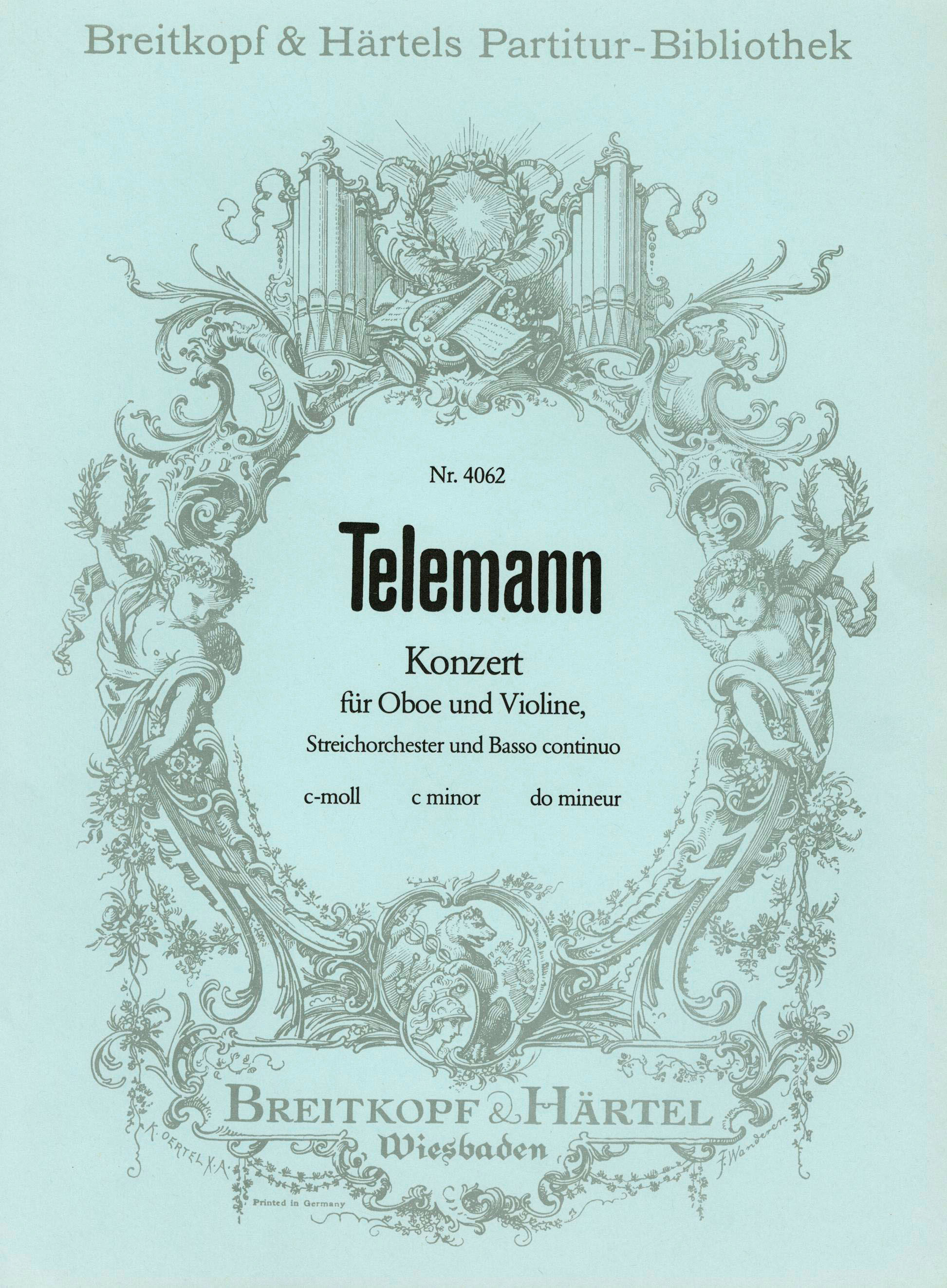Georg Philipp Telemann - Doppelkonzert c-moll - Cover