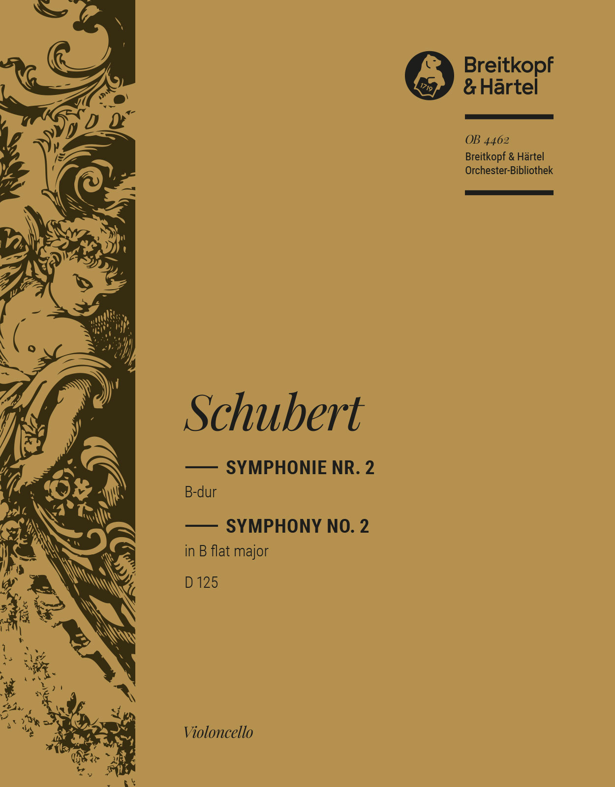 OB 4462-23 - Symphonie Nr. 2 B-dur D 125 - Cover