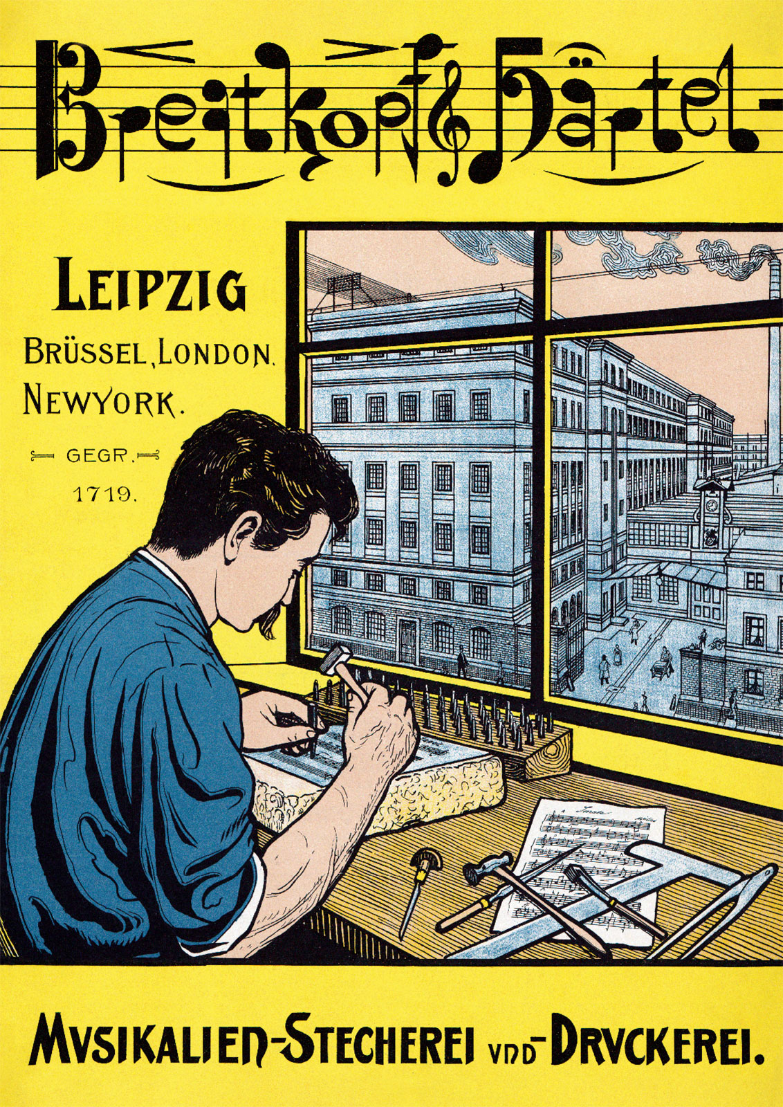 BM 409 - Notenstecherei Leipzig 1910 - Cover