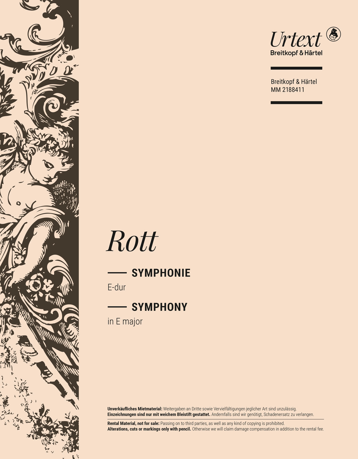 MM 2188411 - Symphonie E-dur - Cover
