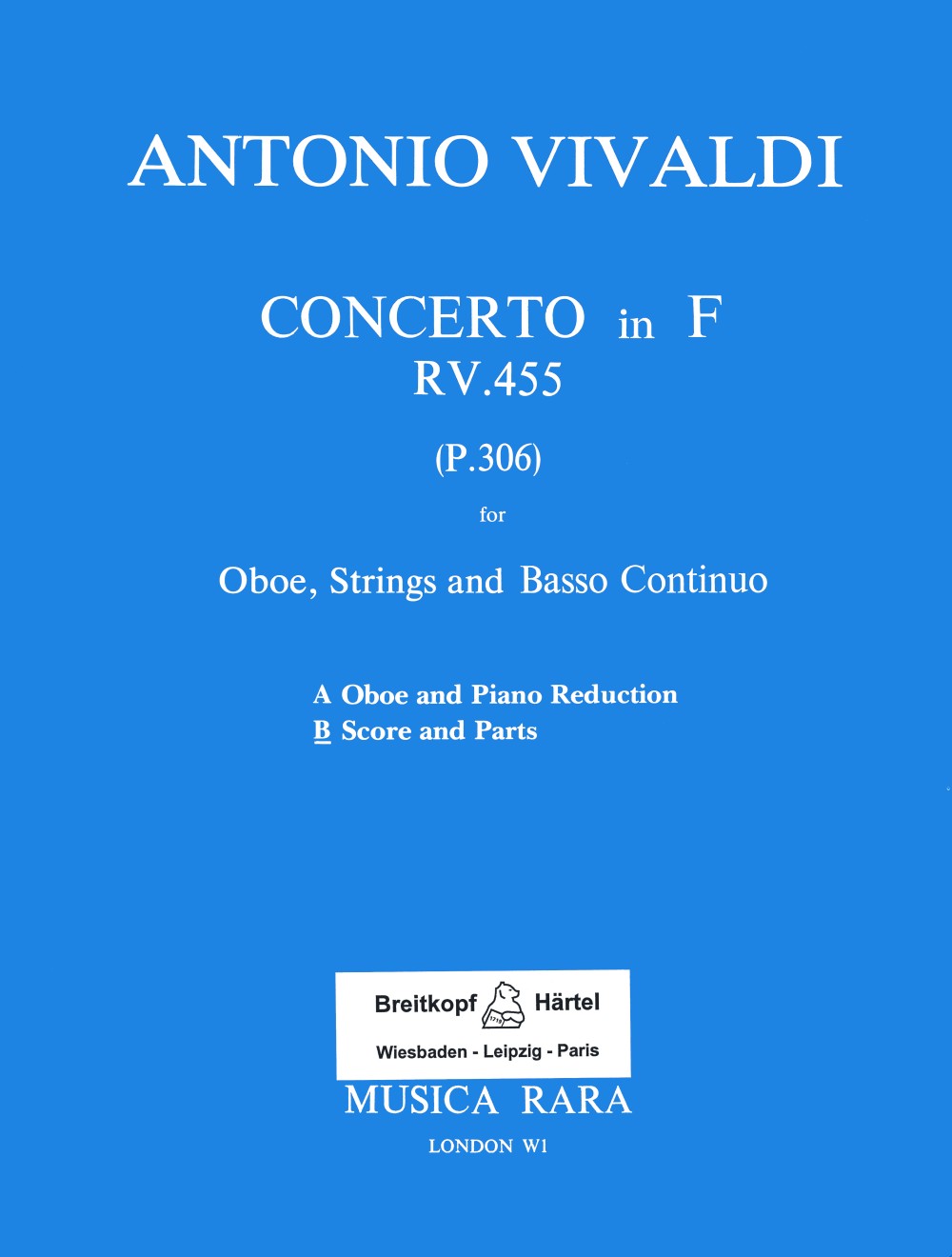 MR 1956b - Concerto in F-dur RV 455 - Cover