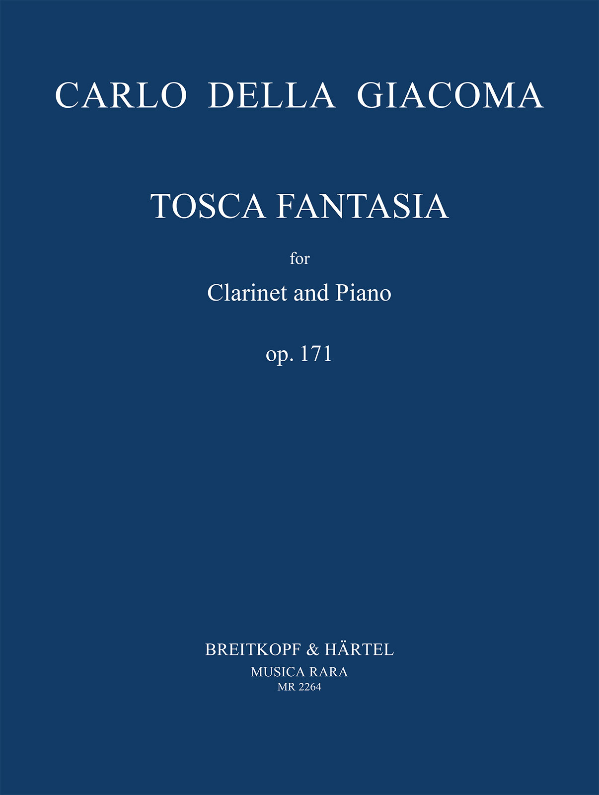 MR 2264D - Tosca-Fantasie op. 171 - Cover