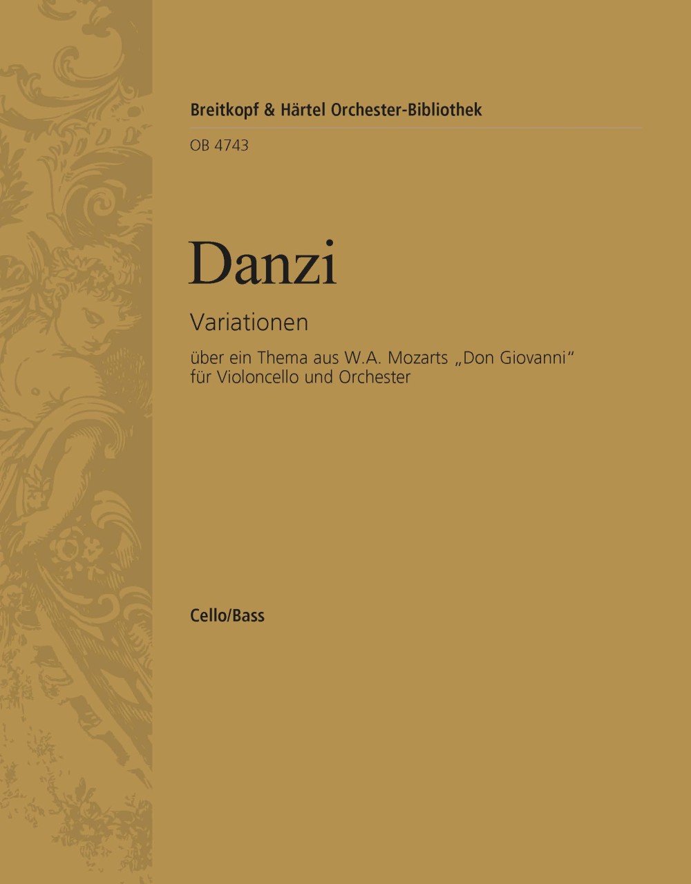 OB 4743-26 - Variations on a Theme from W. A. Mozart’s “Don Giovanni” - Cover