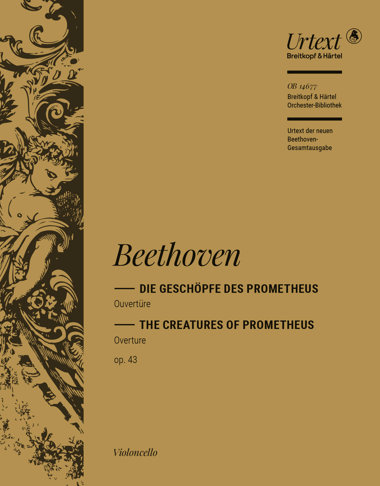 OB 14677-23 - Die Geschöpfe des Prometheus op. 43 - Cover